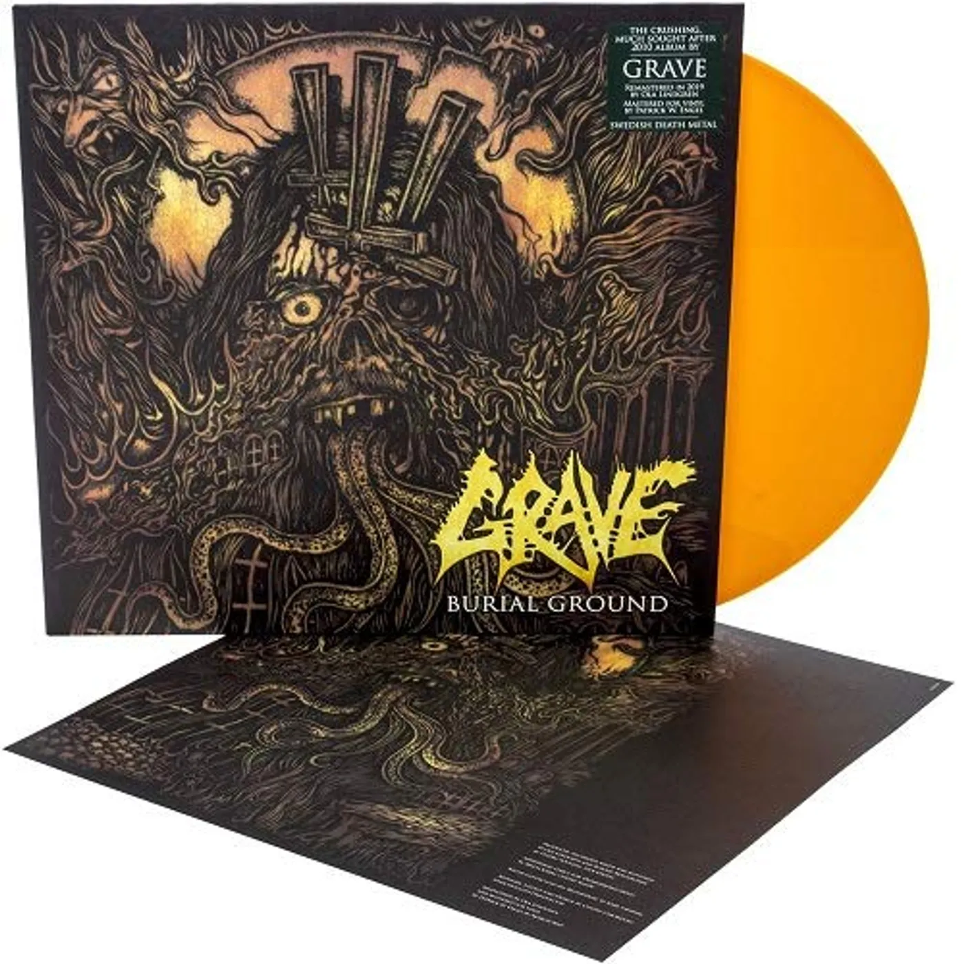 Grave Burial Ground Vinyl Record
