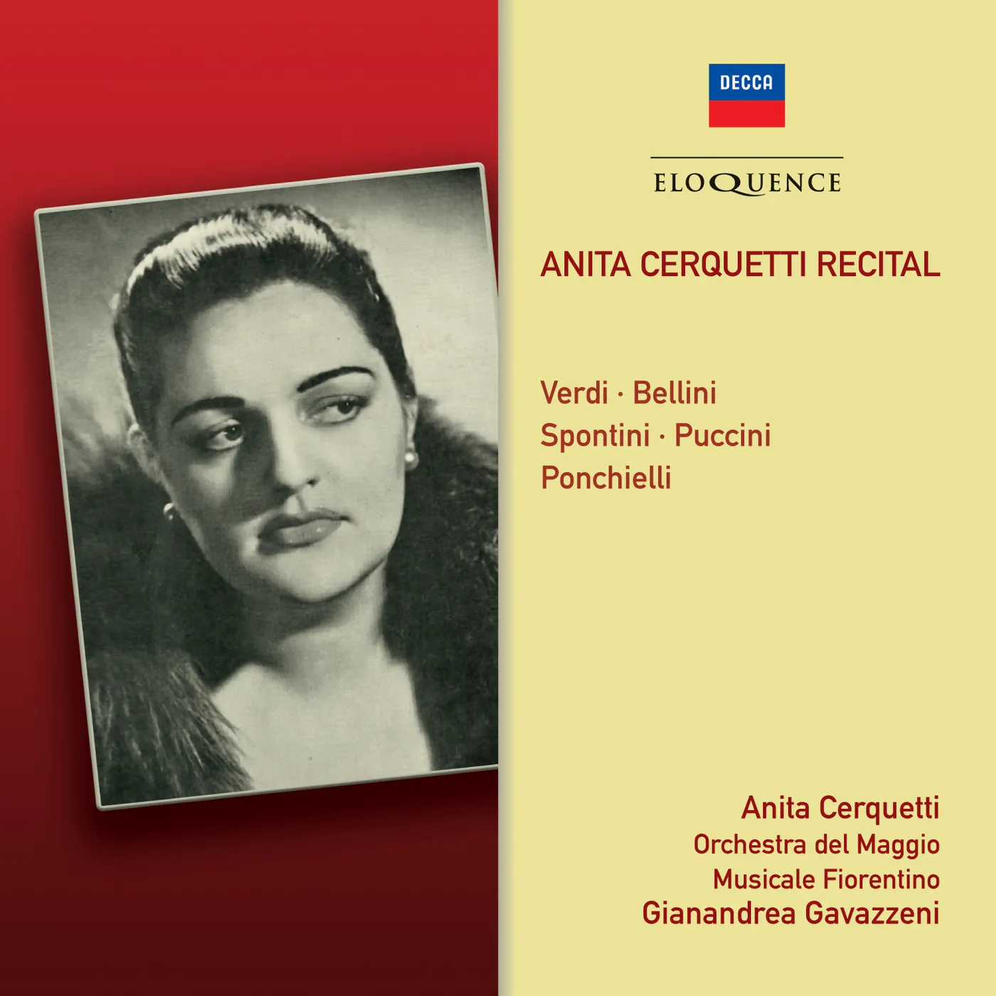 ANITA CERQUETTI RECITAL CD