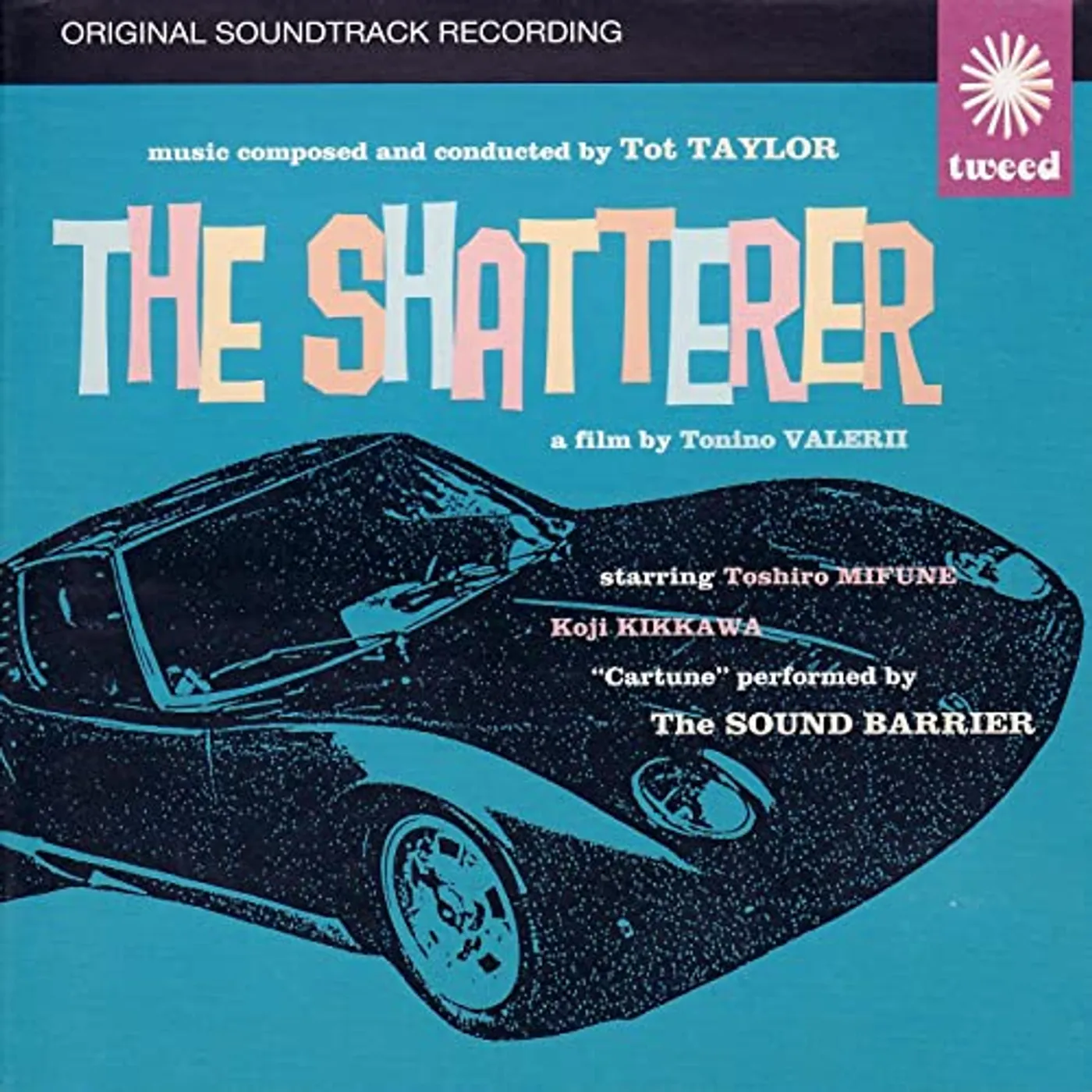 Tot Taylor SHATTERER - Original Soundtrack Vinyl Record
