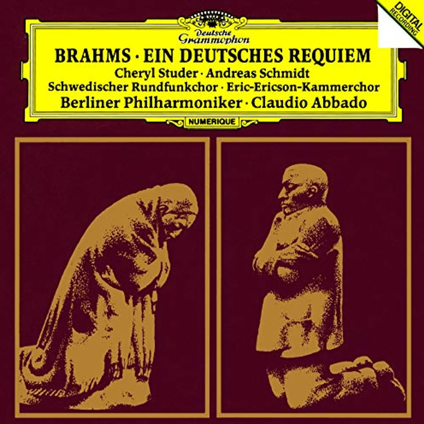 Brahms / Claudio Abbado BRAHMS: EIN DEUTSCHES REQUIEM CD