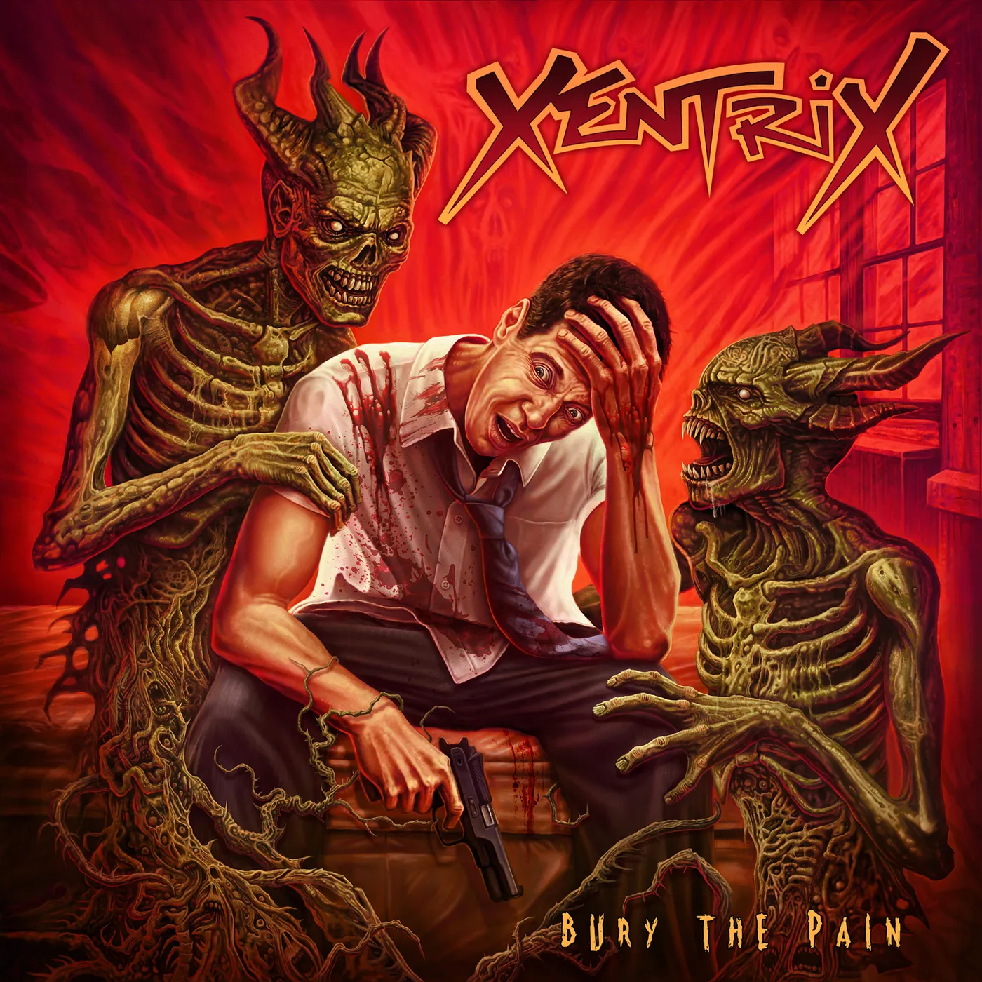 Xentrix Bury the Pain Vinyl Record