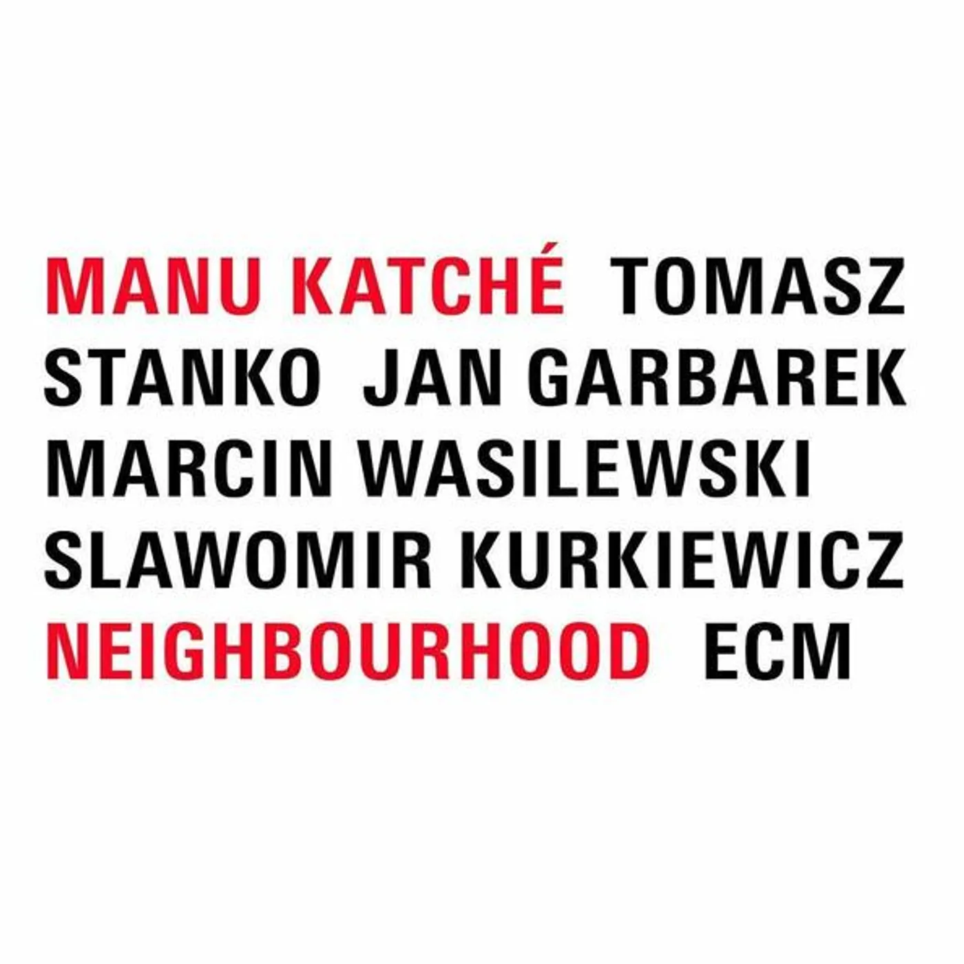 Manu Katche Neighbourhood Vinyl Record