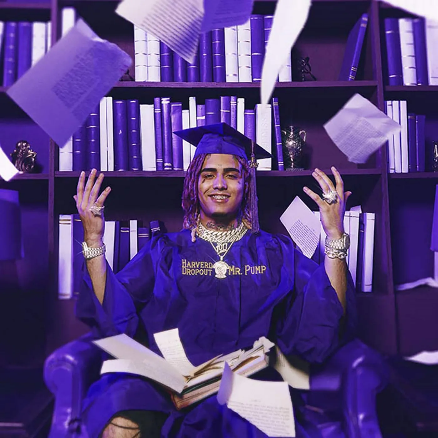 Lil Pump Harverd Dropout Vinyl Record