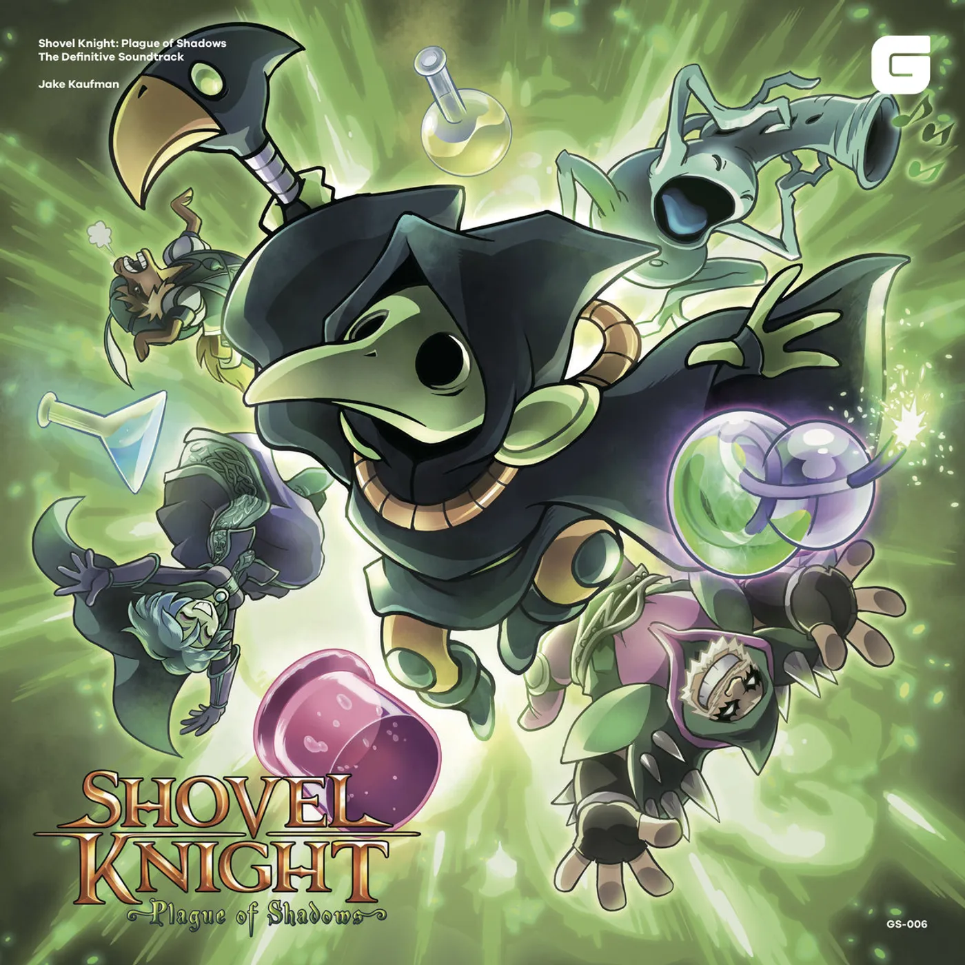 Jake Kaufman SHOVEL KNIGHT - PLAGUE OF SHADOWS: THE DEFINITIVE Vinyl Record