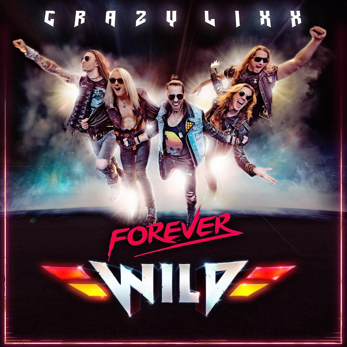 Crazy Lixx FOREVER WILD CD
