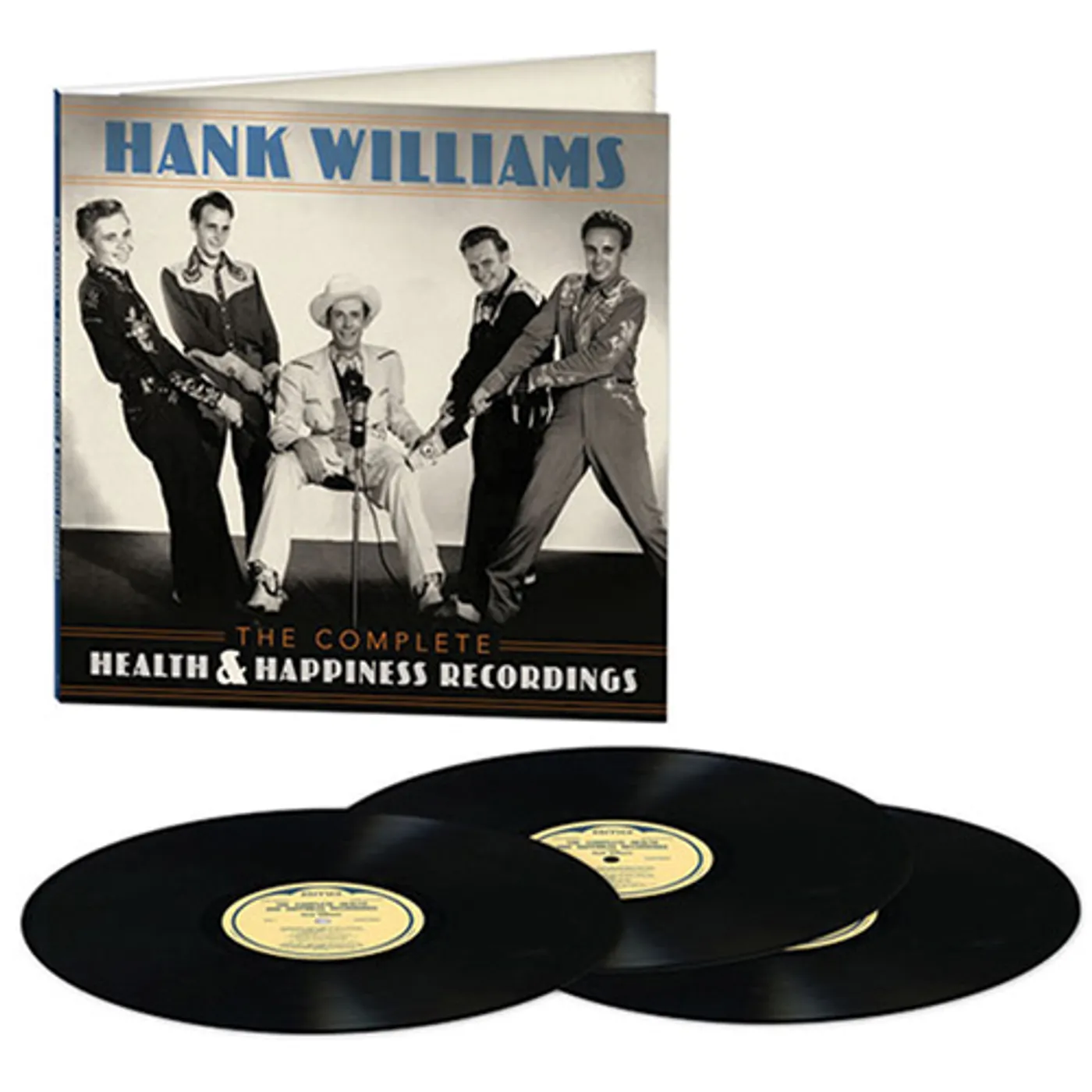 Hank Williams COMPLETE HEALTH & HAPPINESS RECORDINGS Vinyl Record