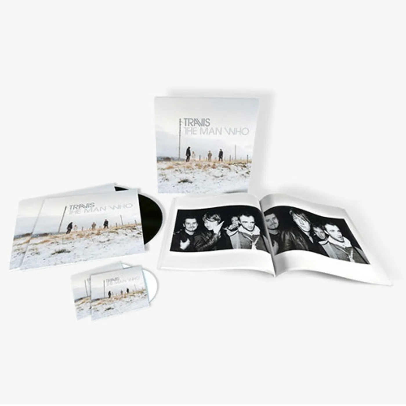 Travis MAN WHO (20TH ANNIVERSARY EDITION) Vinyl Record