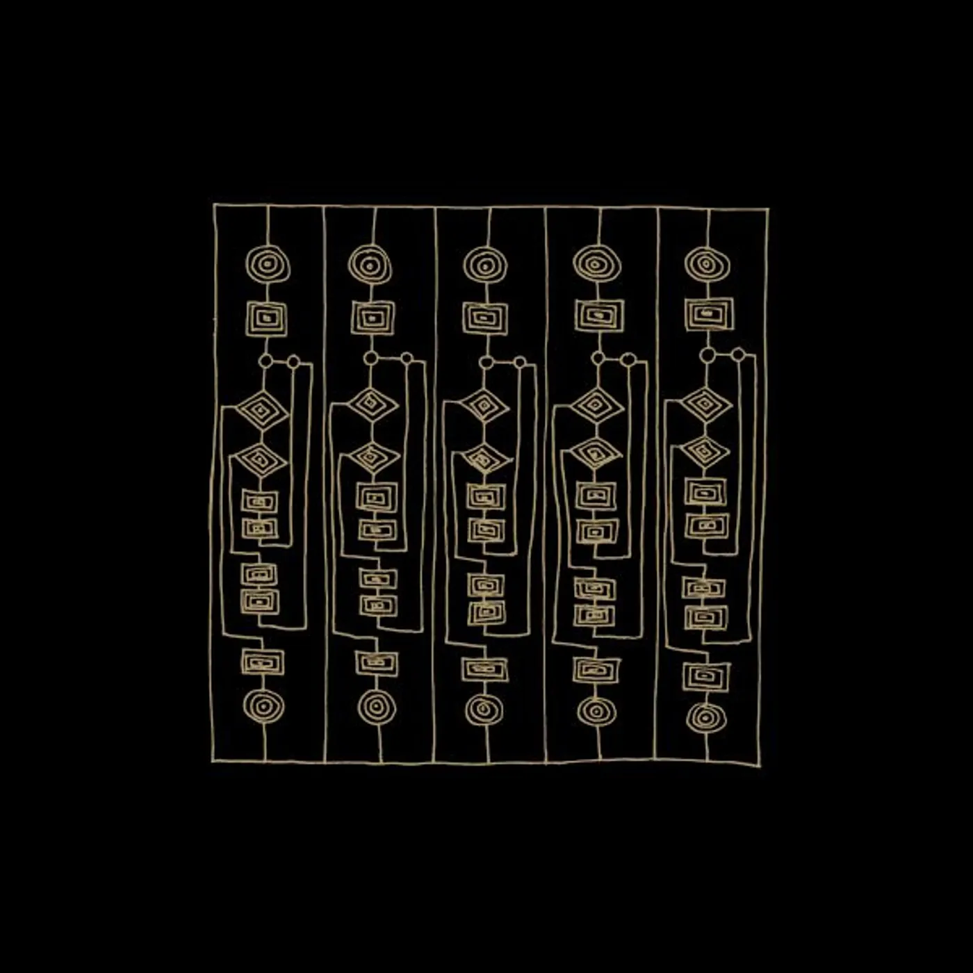 Hyenah GOLDEN CAGE OF YESTERDAY Vinyl Record