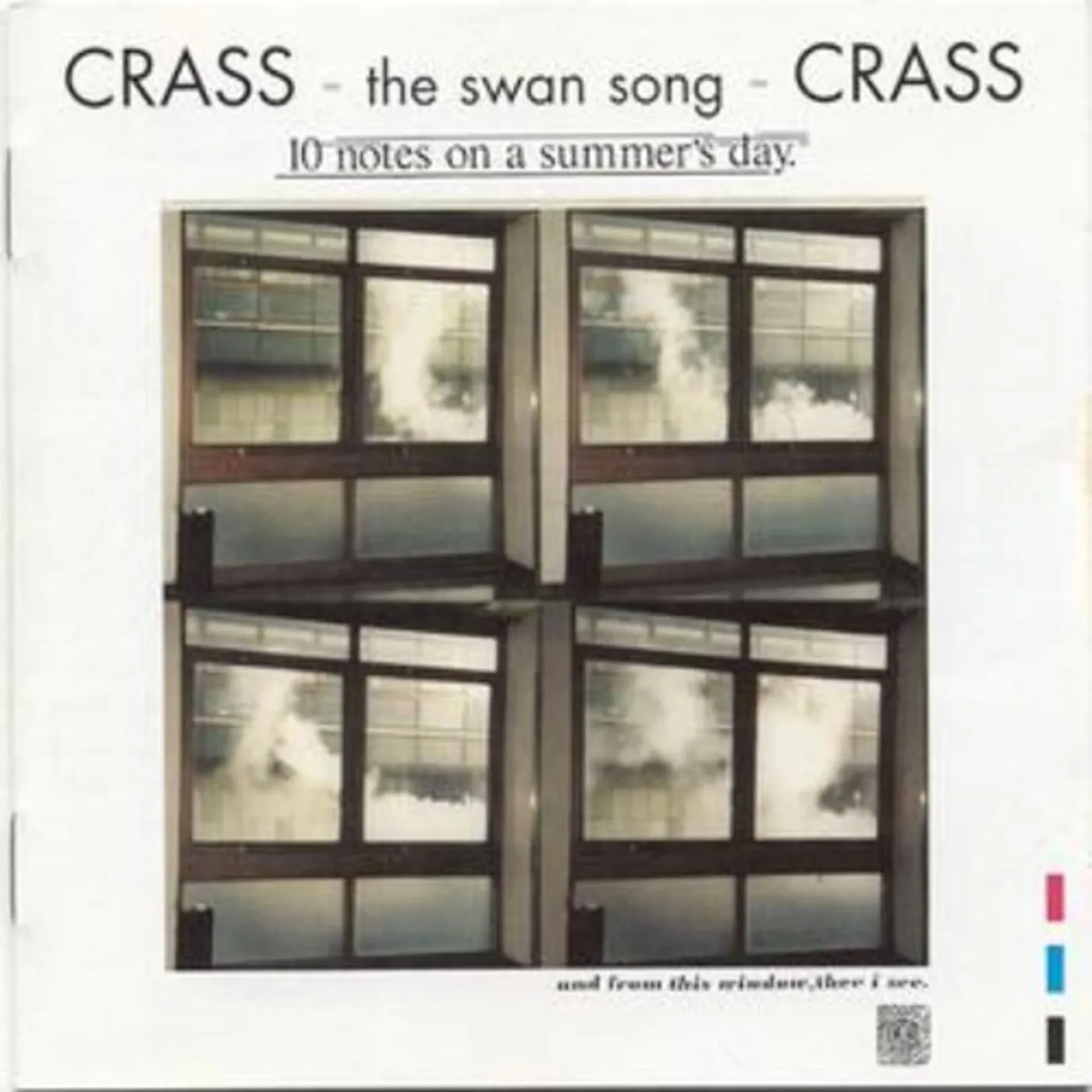 Crass TEN NOTES ON A SUMMER’S DAY CD