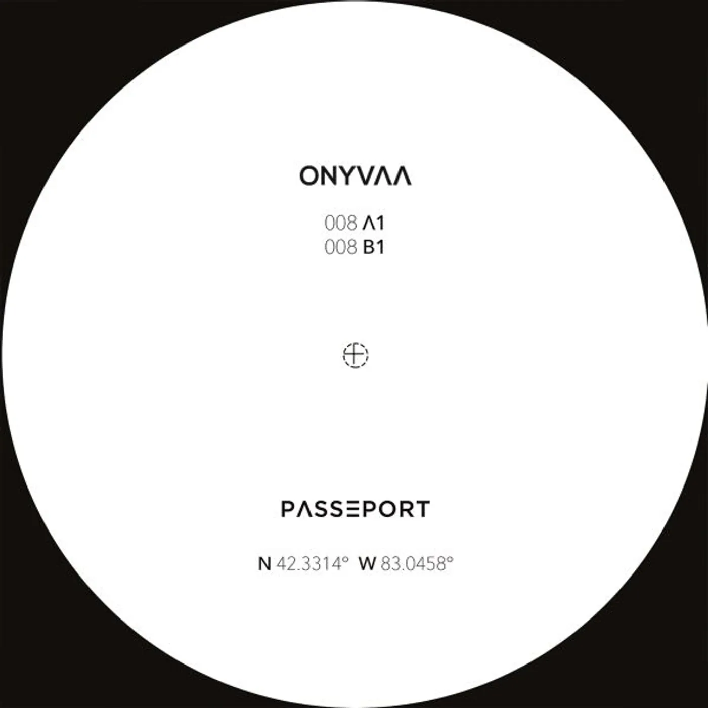 ONYVAA PASSEPORT008 Vinyl Record