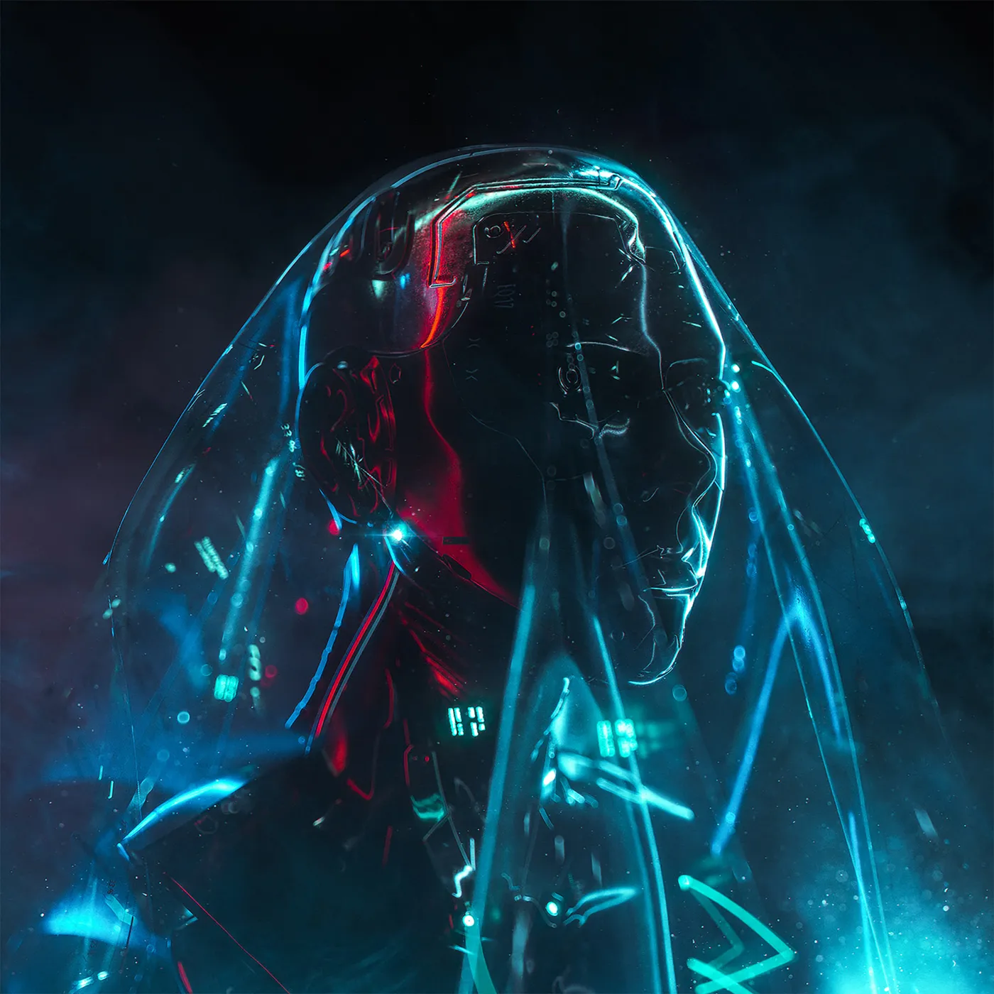 Becoming Real Mist Face Vinyl Record