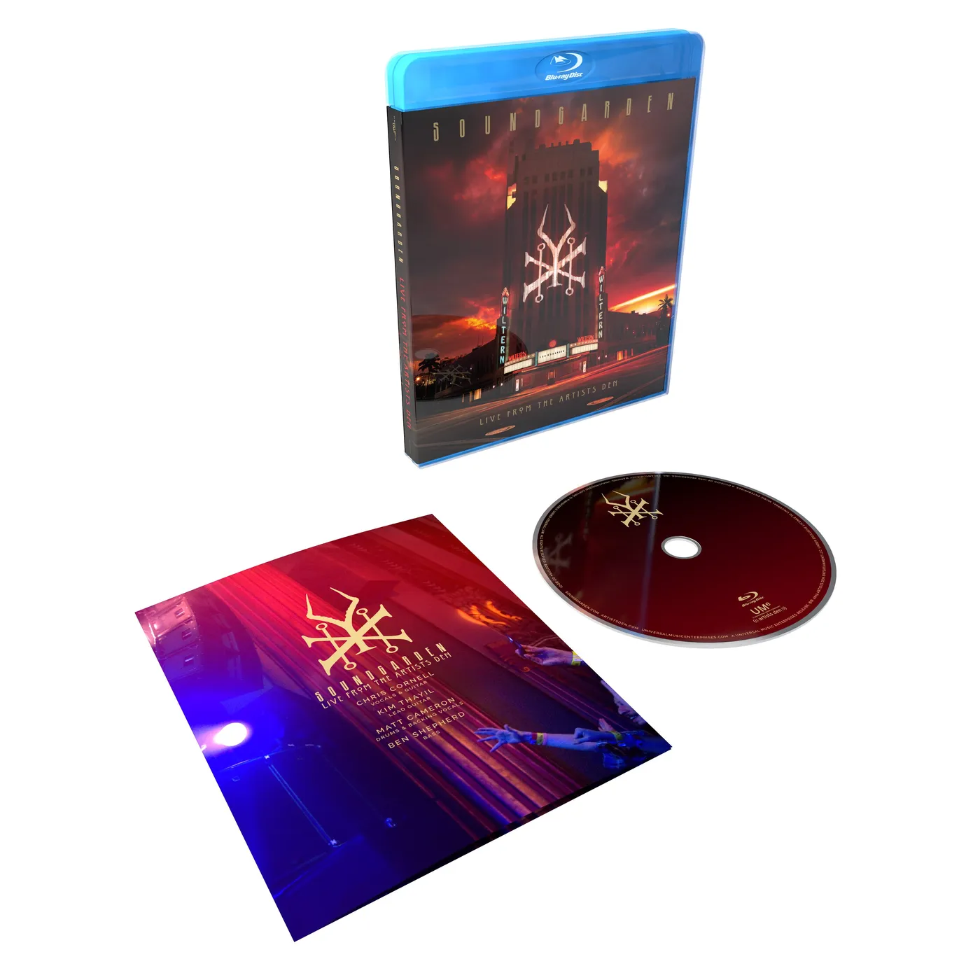 Soundgarden LIVE FROM THE ARTISTS DEN Blu-ray