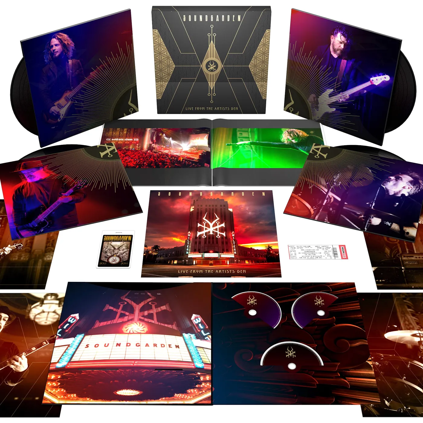 Soundgarden Live From The Artists Den Vinyl Record