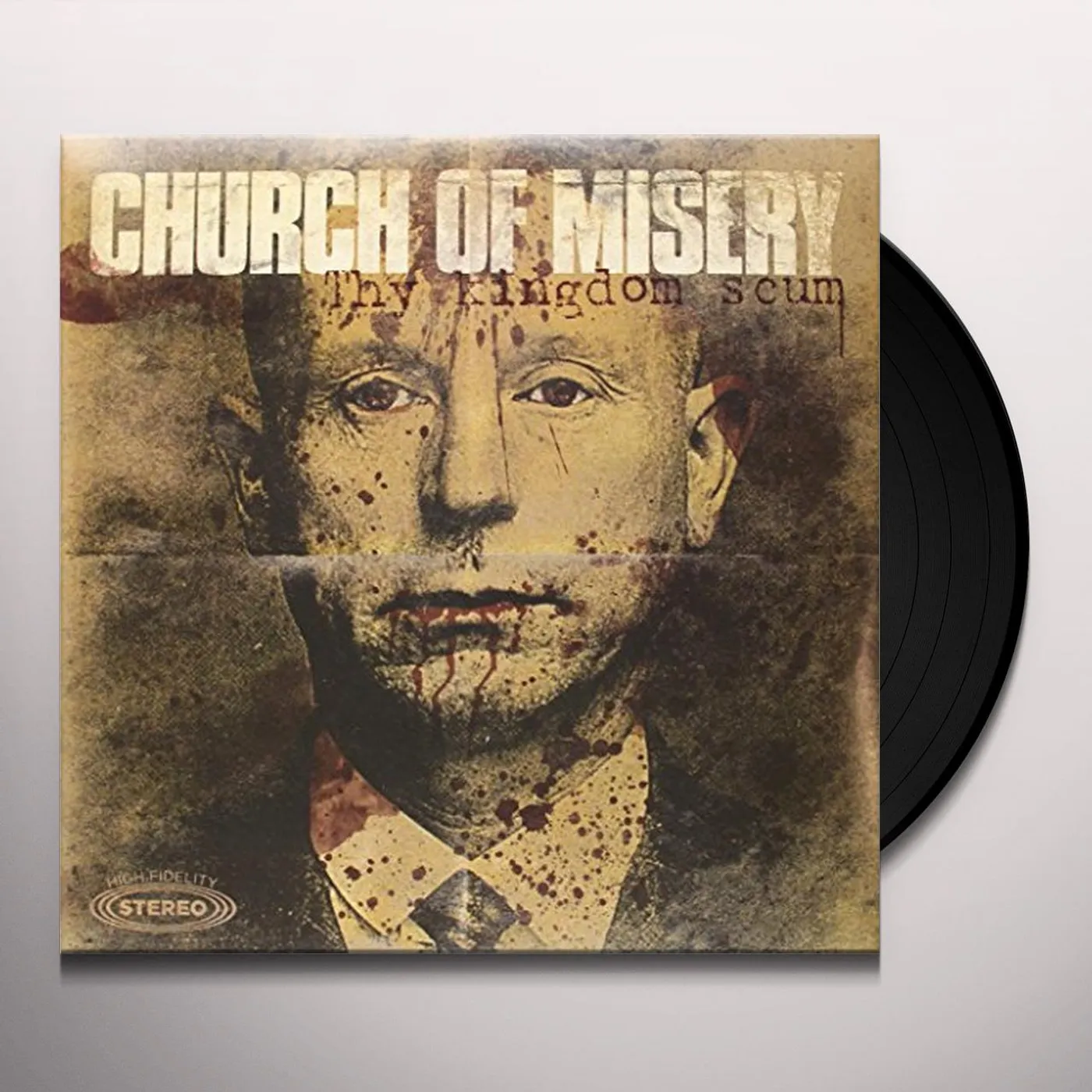 Church Of Misery Thy Kingdom Scum Vinyl Record