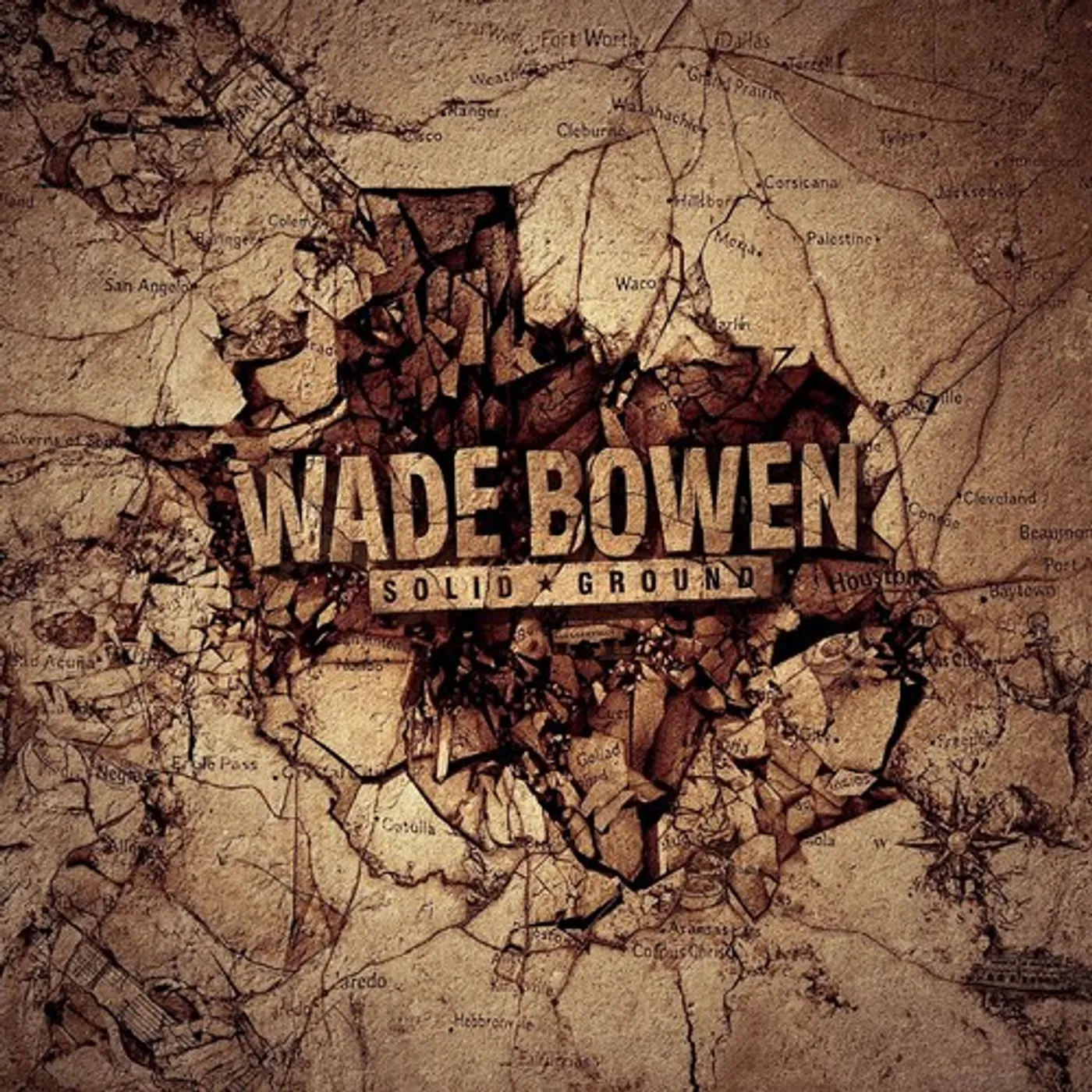 Wade Bowen Solid Ground Vinyl Record