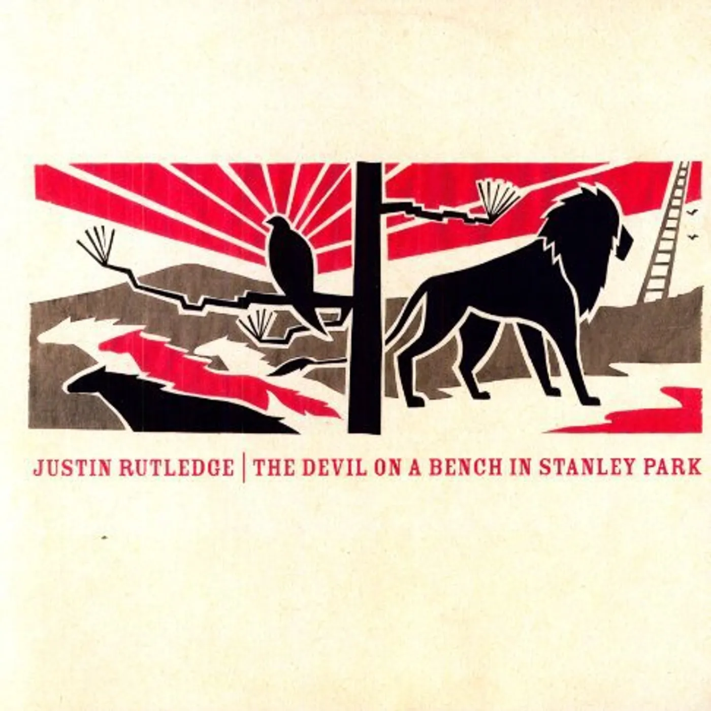 Justin Rutledge DEVIL ON A BENCH IN STANLEY PARK Vinyl Record