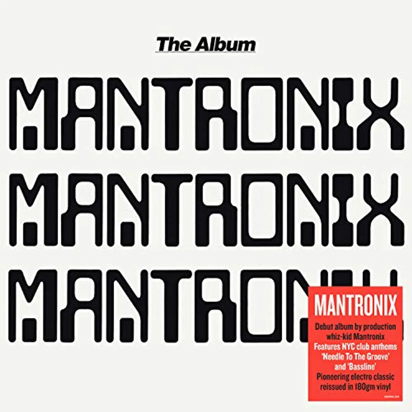 Mantronix ALBUM Vinyl Record