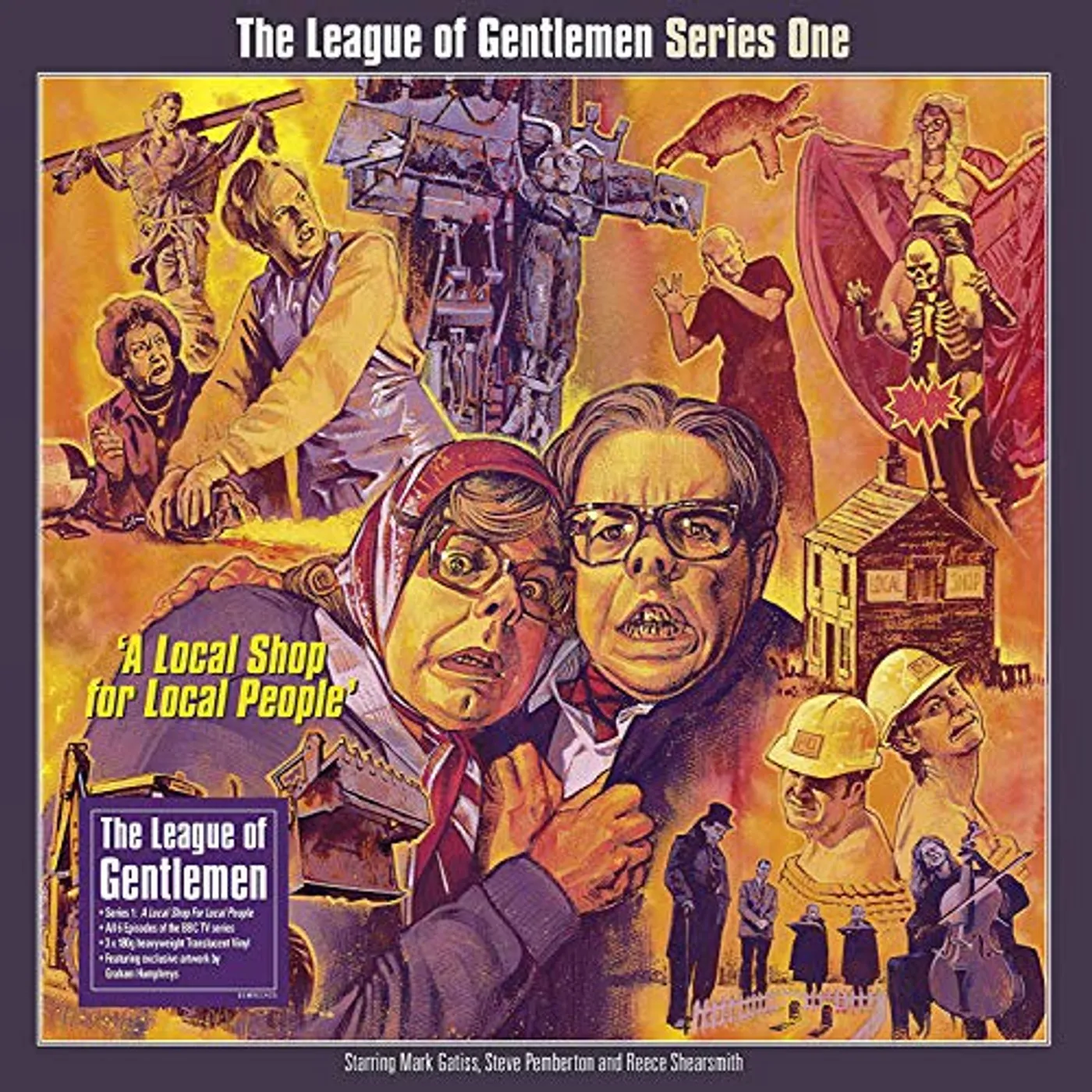 League Of Gentlemen SERIES ONE: A LOCAL SHOP FOR LOCAL PEOPLE Vinyl Record
