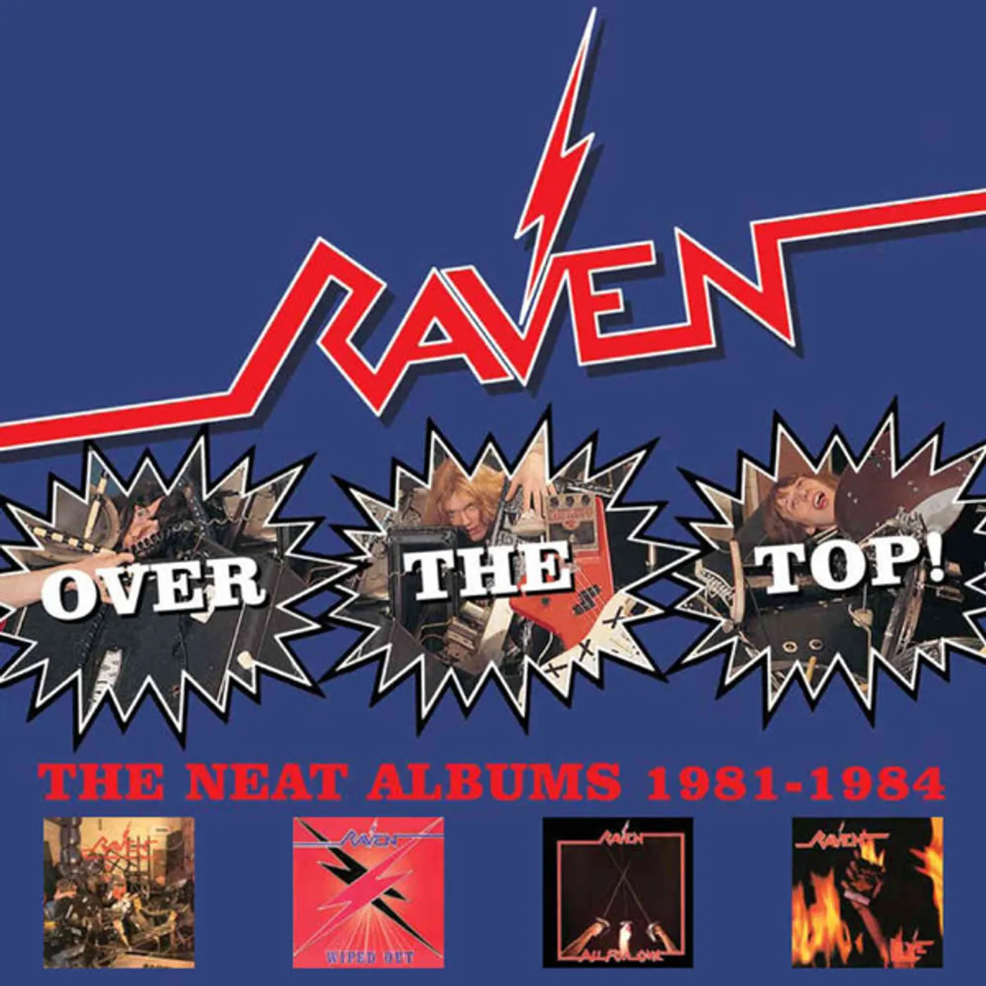 Raven OVER THE TOP: NEAT YEARS 1981-1984 CD