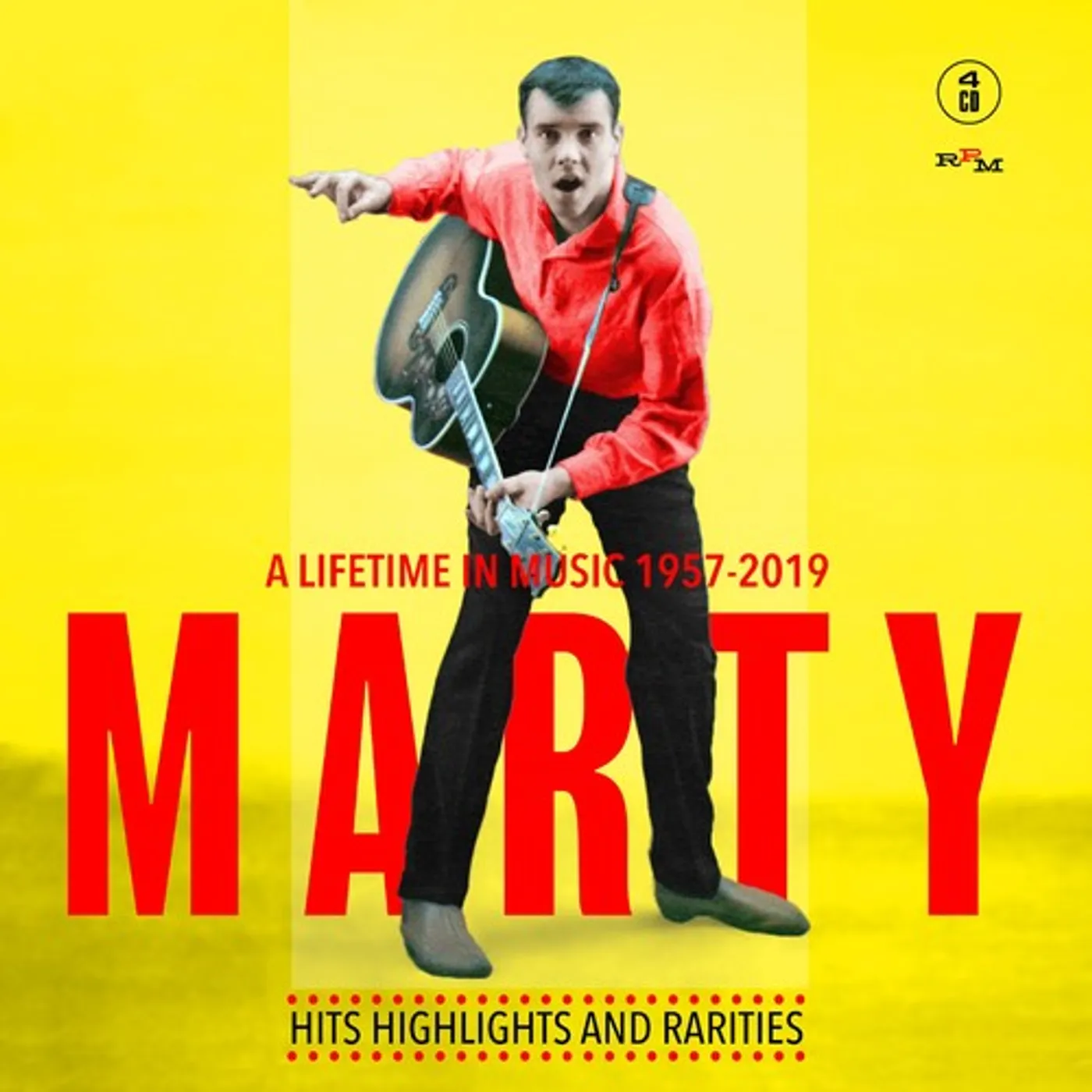 Marty Wilde MARTY: A LIFETIME IN MUSIC 1957-2019 CD