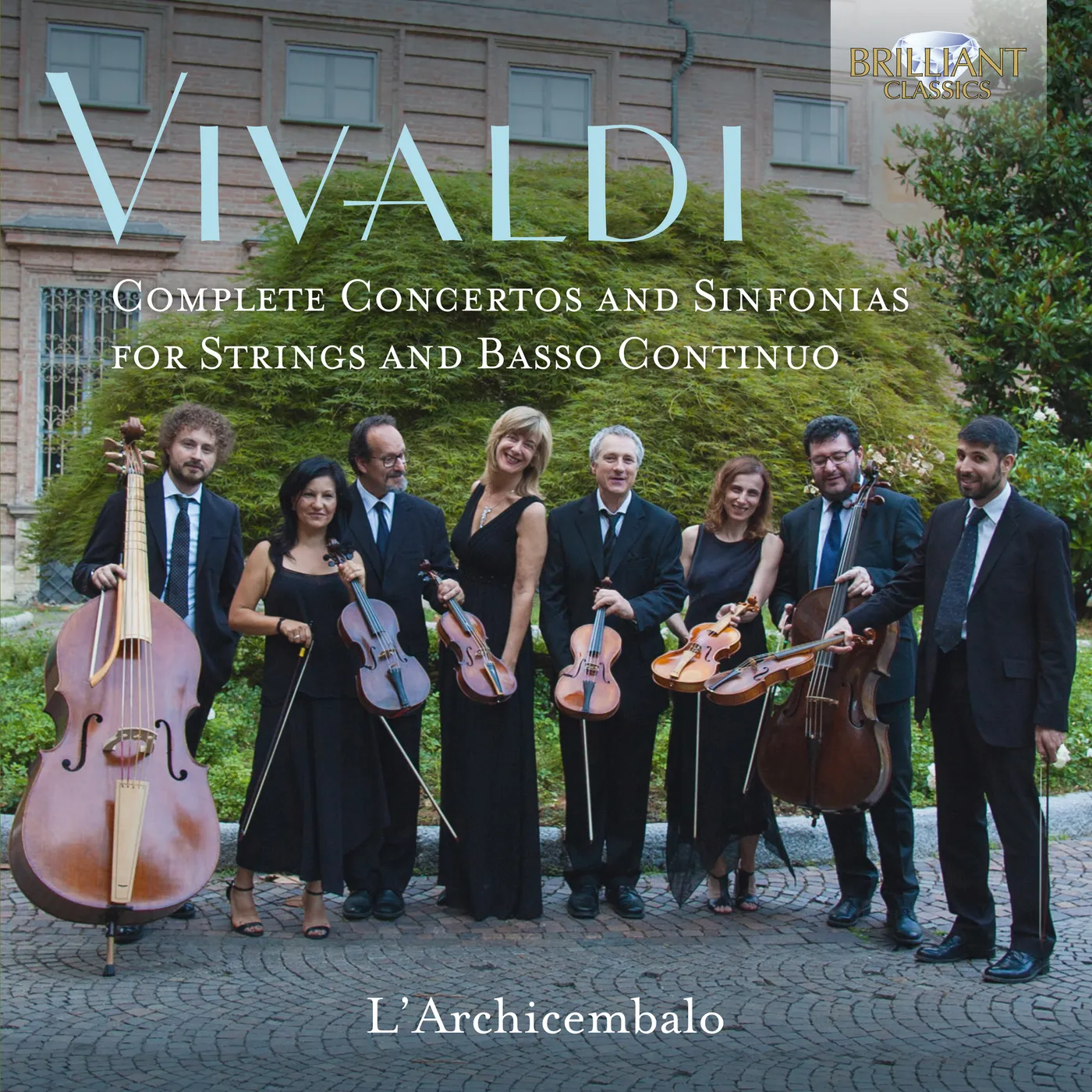 L'Archicembalo VIVALDI: COMPLETE CONCERTOS & SINFONIAS FOR STRINGS & BASSO CONTINUO CD
