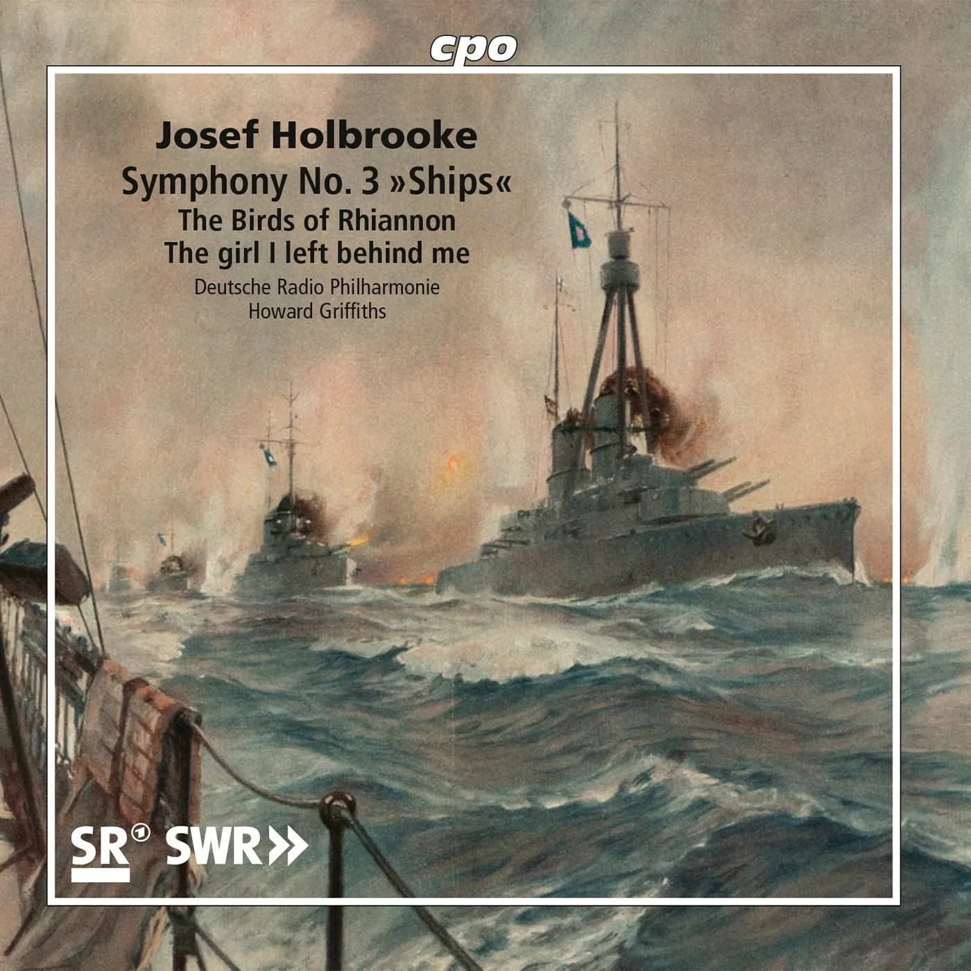 Deutsche Radio Philharmonie SYMPHONIC POEMS, VOL. 3 - SYMPHONY NO. 3; THE BIRDS OF RHIANNON; THE GIRL I LEFT BEHIND ME CD
