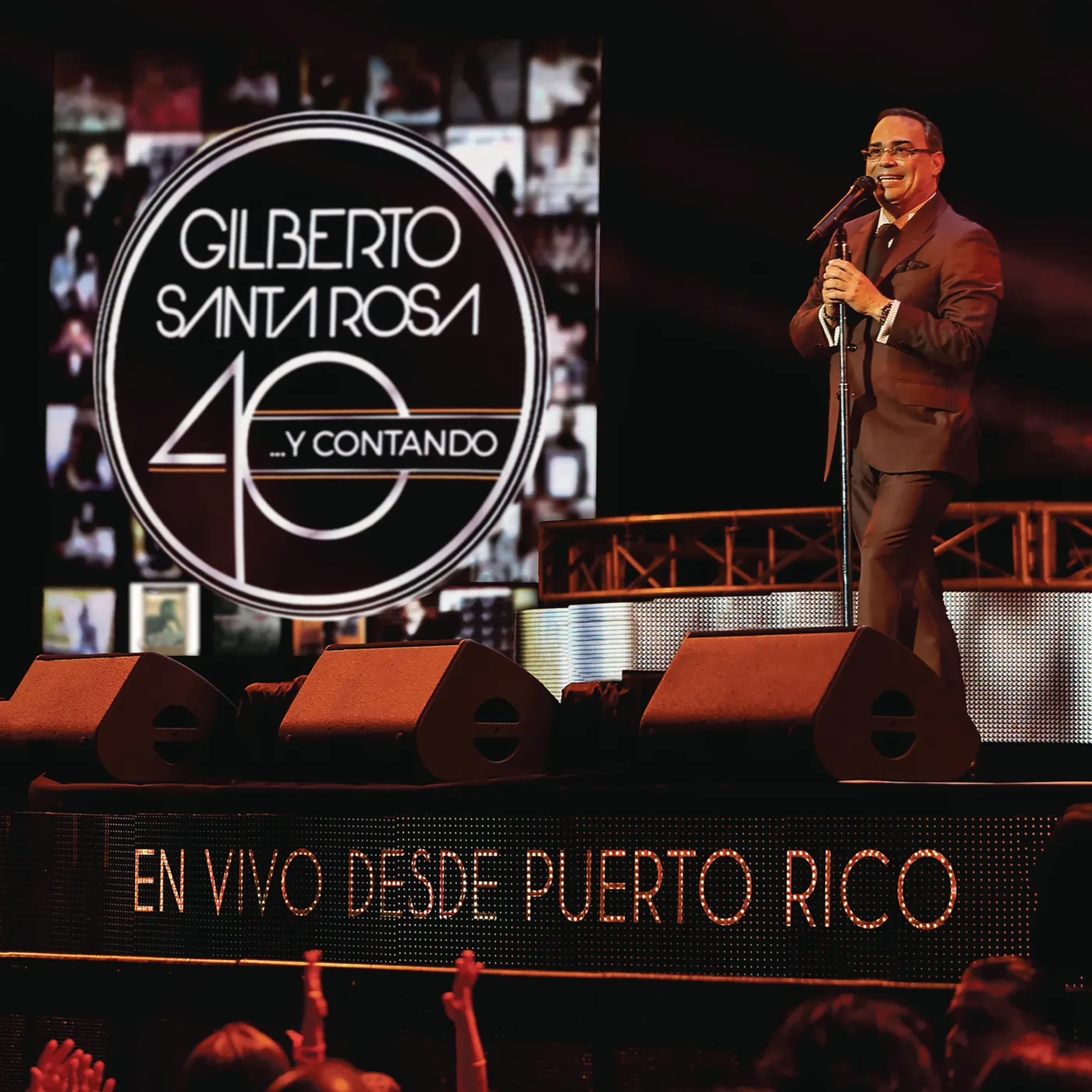 Gilberto Santa Rosa 40 Y CONTANDO (EN VIVO DESDE PUERTO RICO) CD