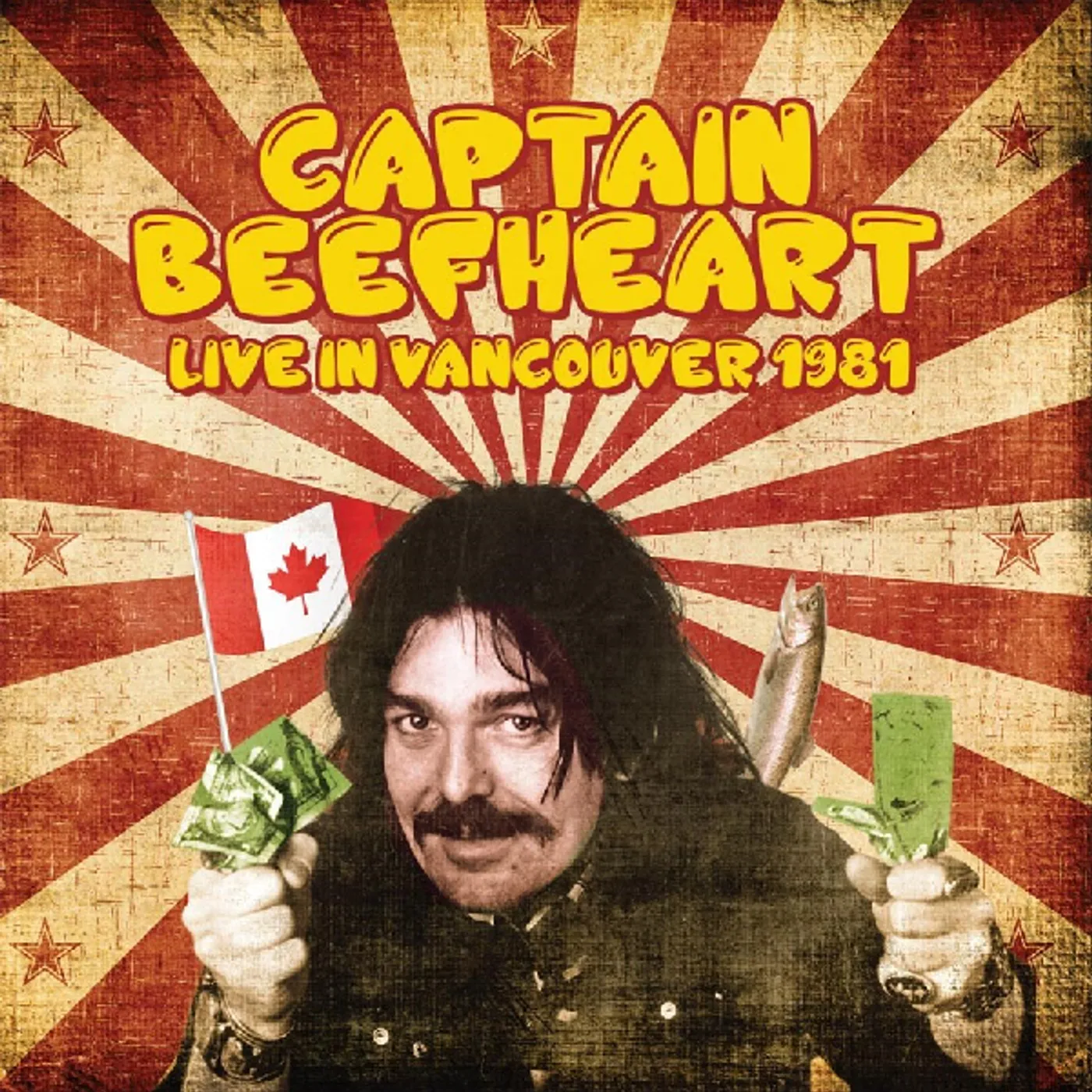 Captain Beefheart LIVE IN VANCOUVER 1981 CD