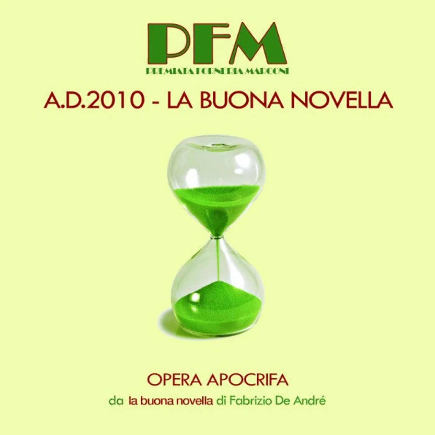 PFM A.D. 2010 LA BUONA NOVELLA CD