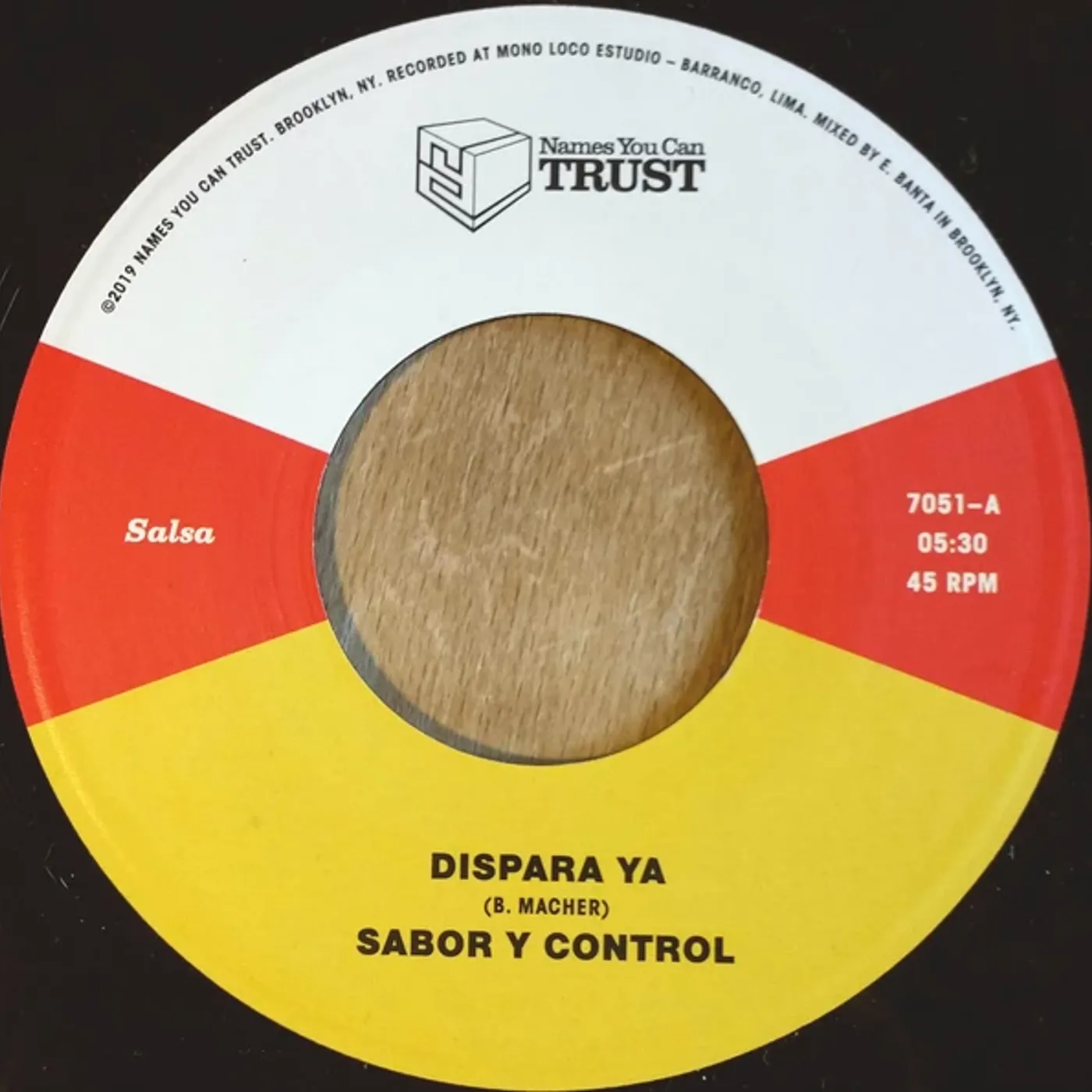 Sabor y Control DISPARA YA Vinyl Record