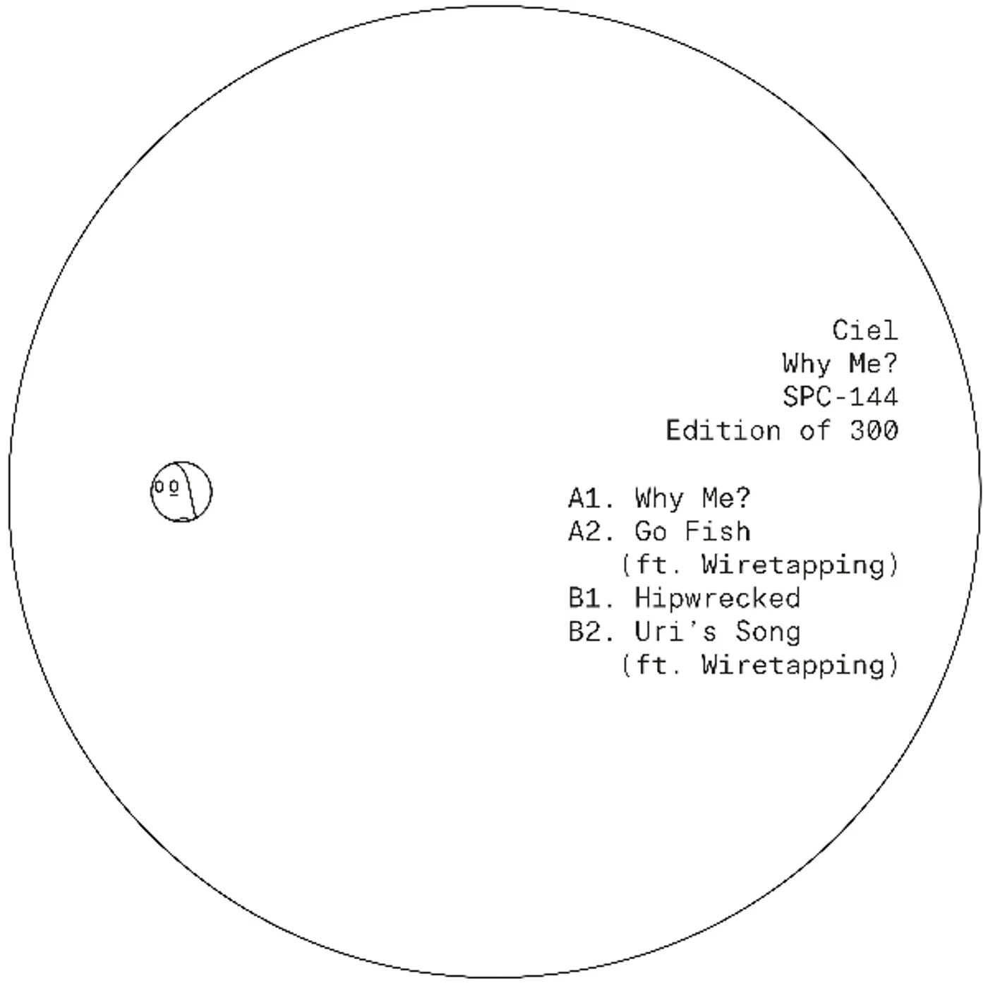 Ciel WHY ME Vinyl Record