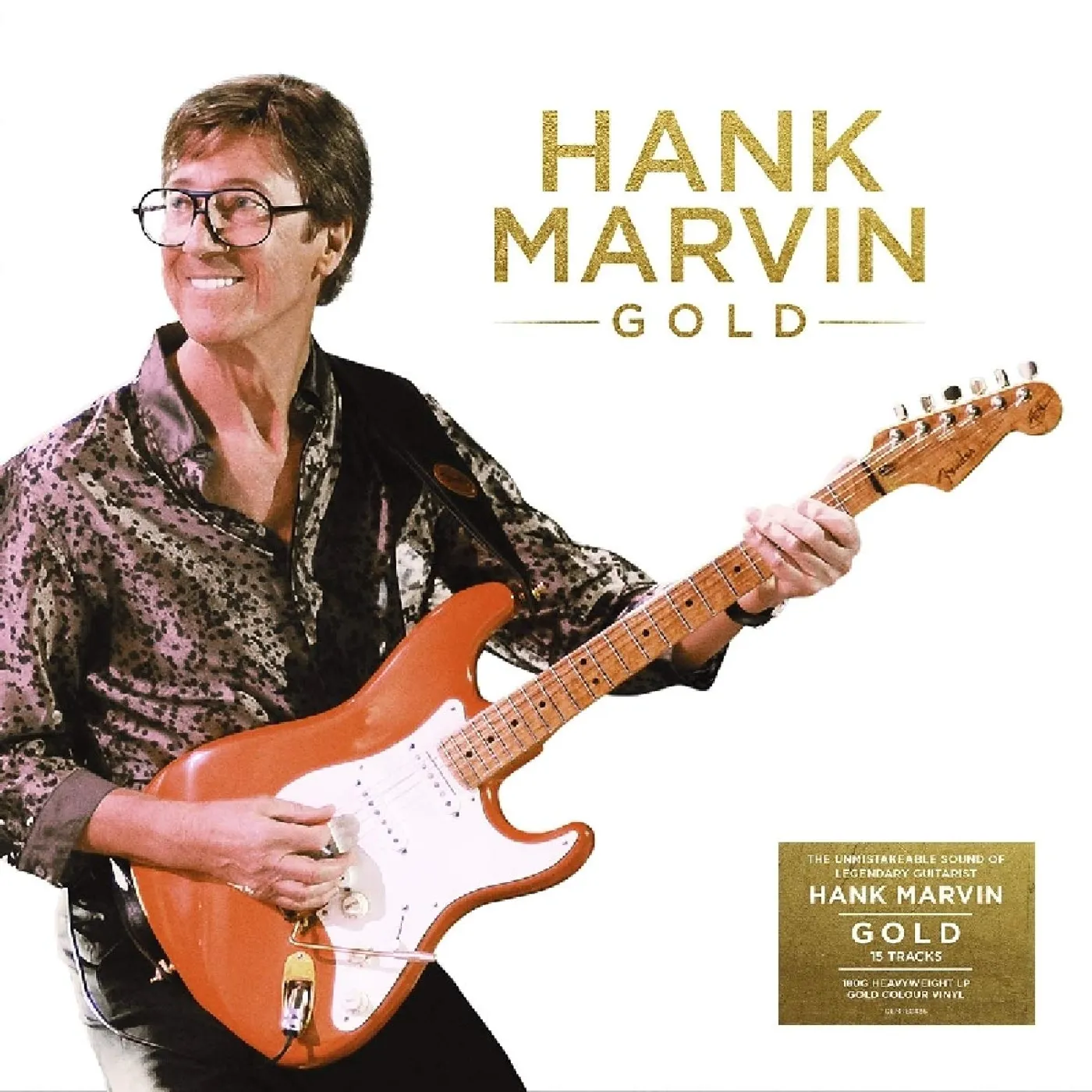 Hank Marvin Gold Vinyl Record