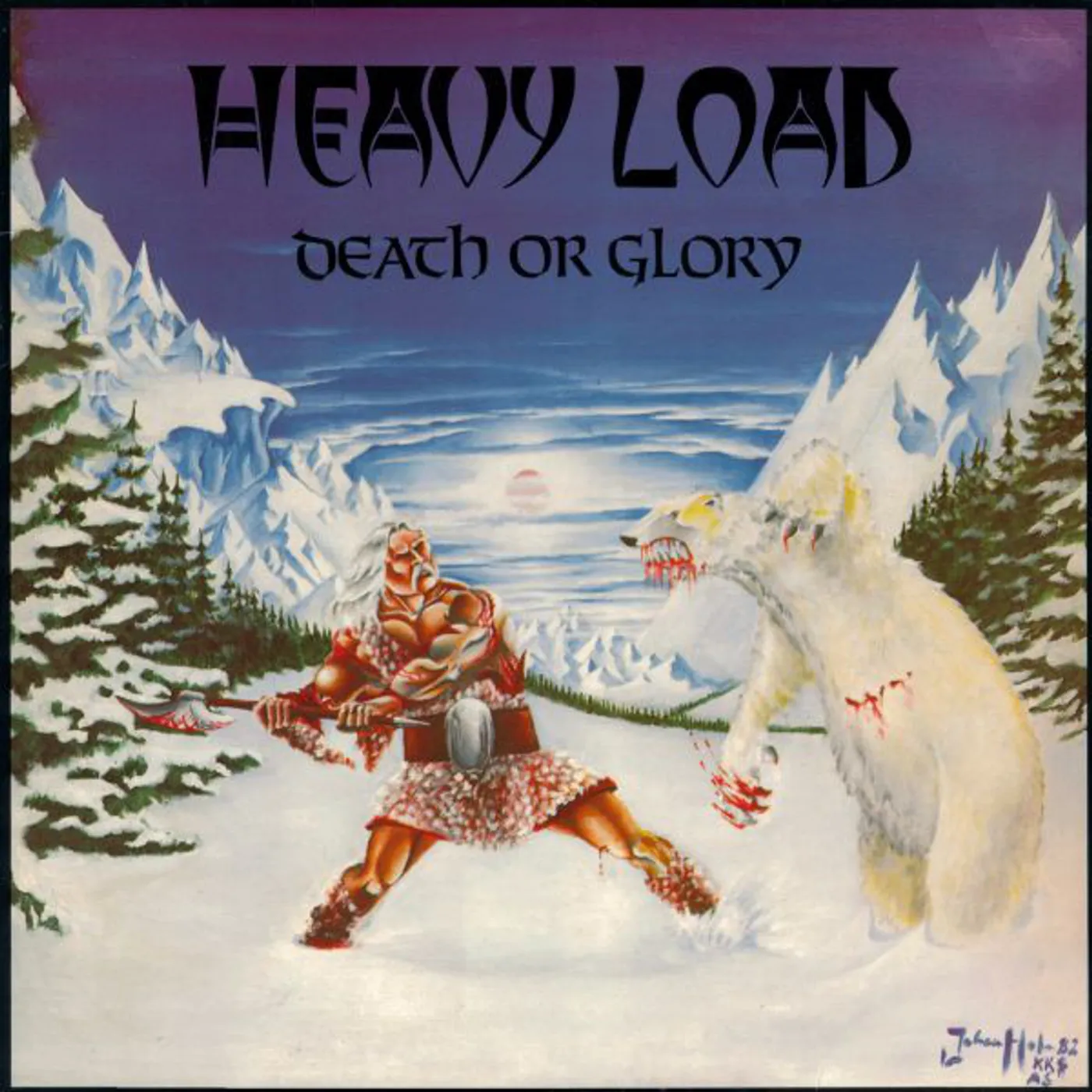 Heavy Load Death Or Glory Vinyl Record