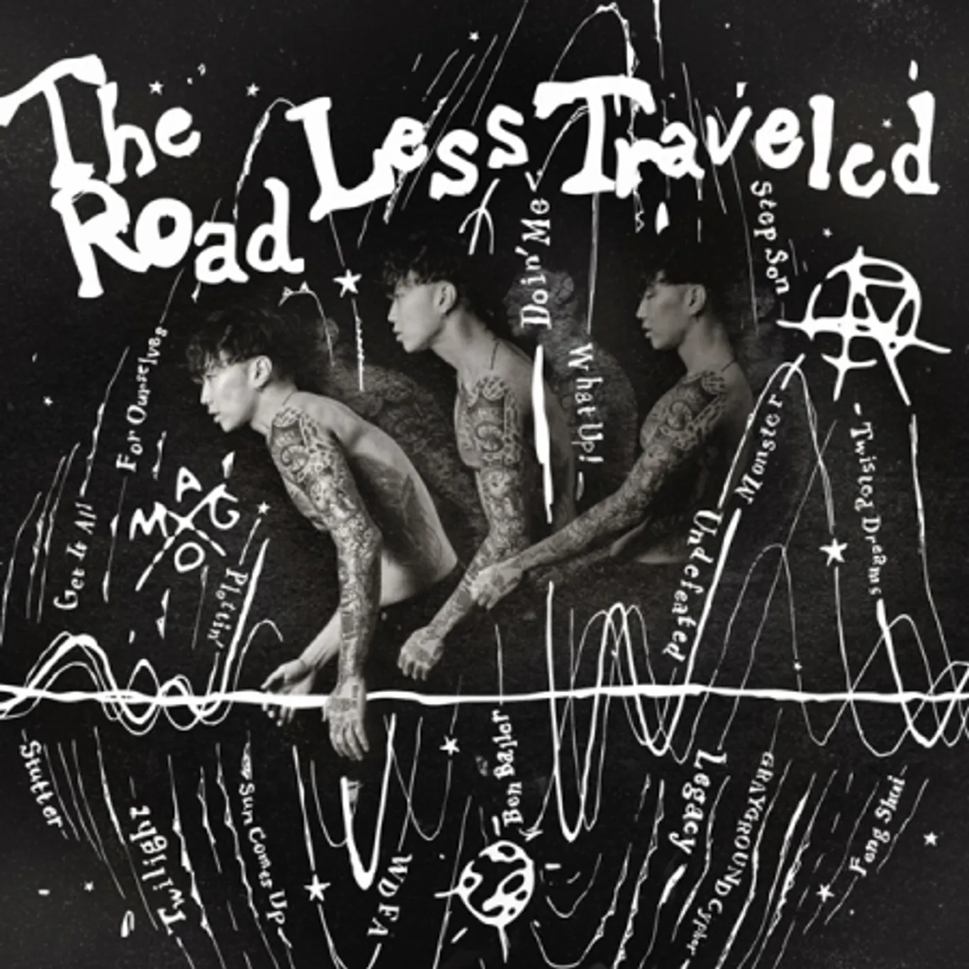Jay Park ROAD LESS TRAVELED CD