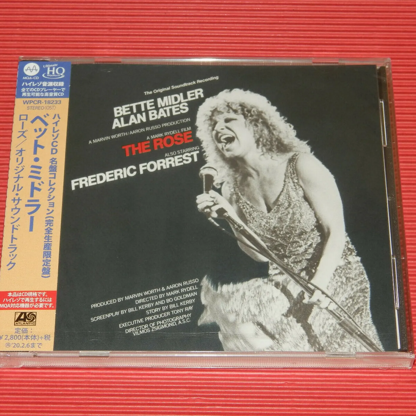 Bette Midler ROSE / Original Soundtrack CD