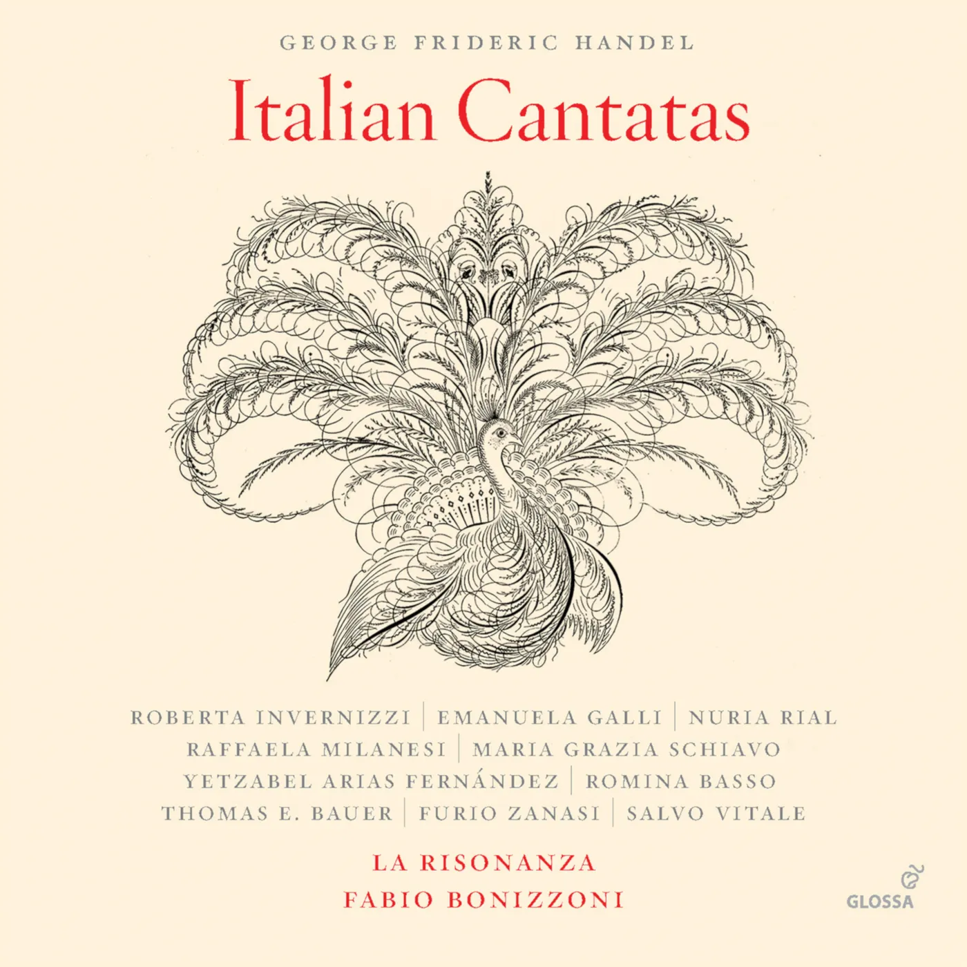 Handel ITALIAN CANTATAS CD