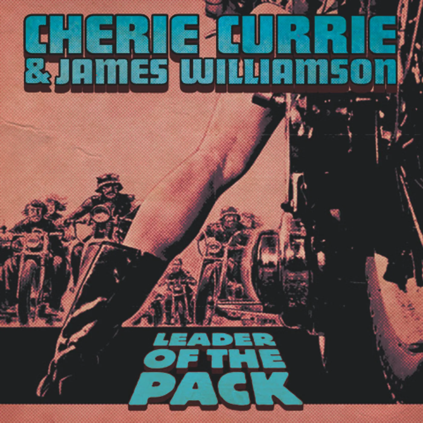 Cherie Currie and James Williamson LEADER OF THE PACK Vinyl Record