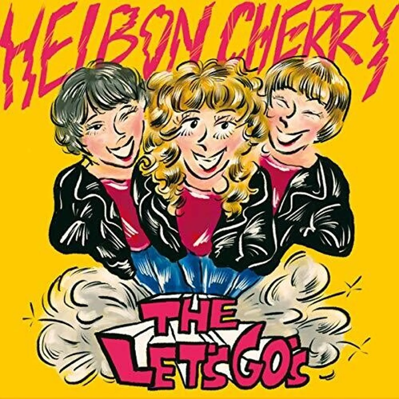 THE LET'S GO's Heibon Cherry Vinyl Record