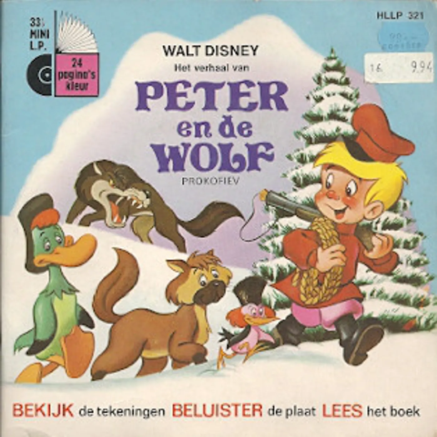 Prokofiev PETER & WOLF Vinyl Record