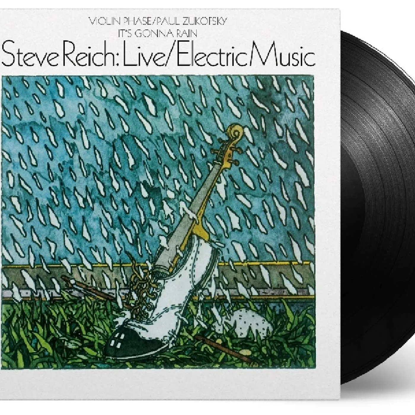 Steve Reich LIVE ELECTRIC MUSIC (180G) Vinyl Record