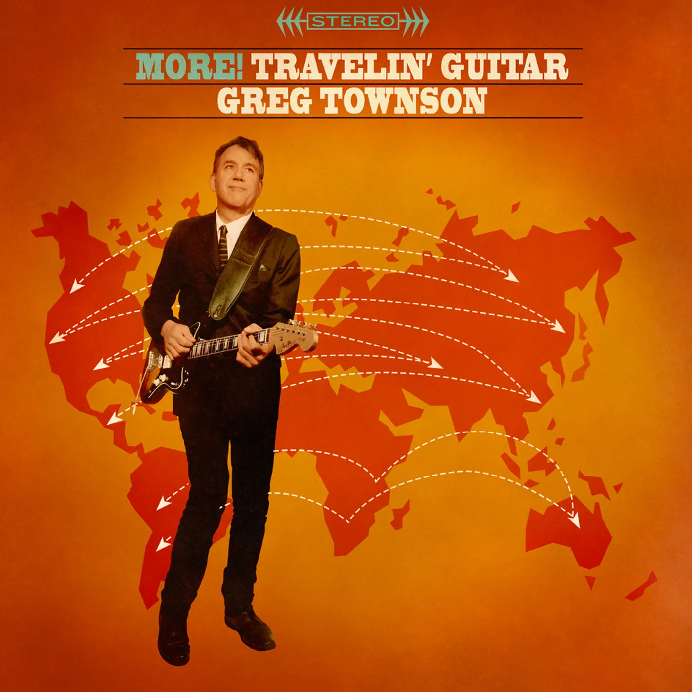 Greg Townson More! Travelin' Guitar Vinyl Record