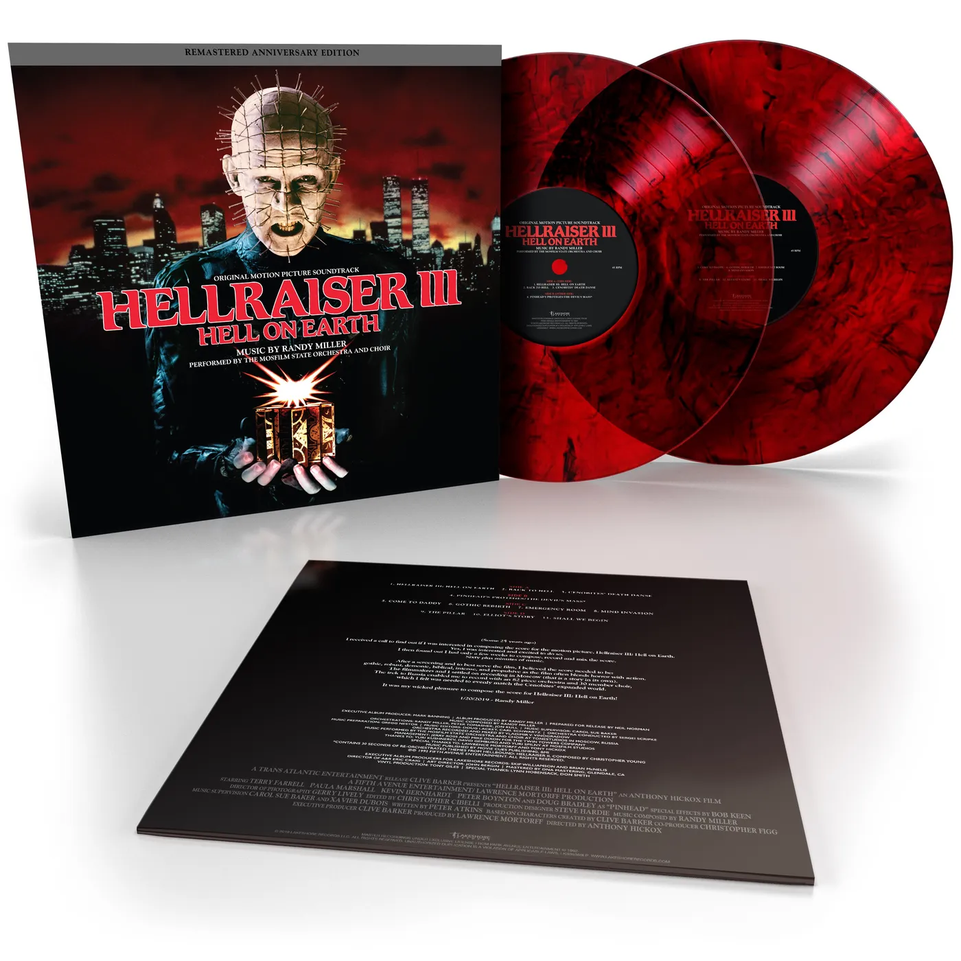 Randy Miller HELLRAISER III HELL ON EARTH Vinyl Record