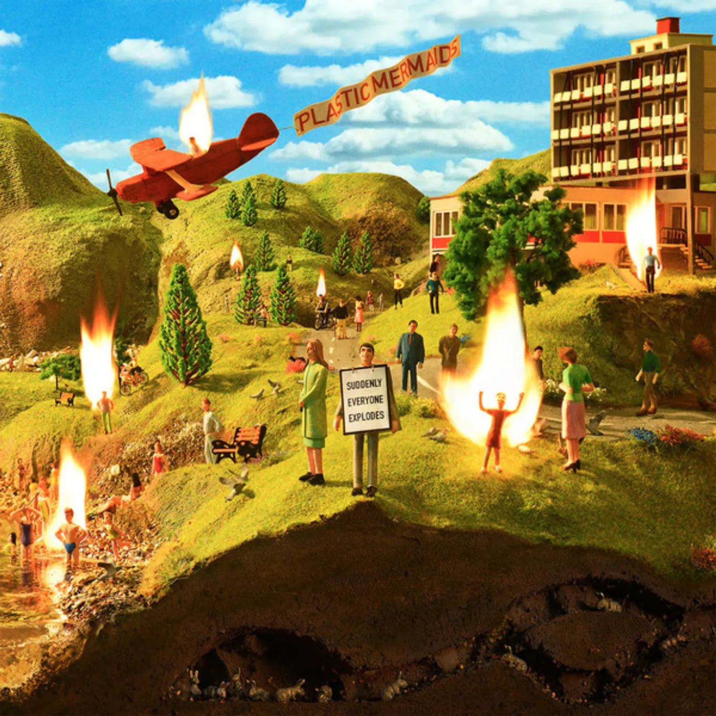 Plastic Mermaids Suddenly Everyone Explodes Vinyl Record