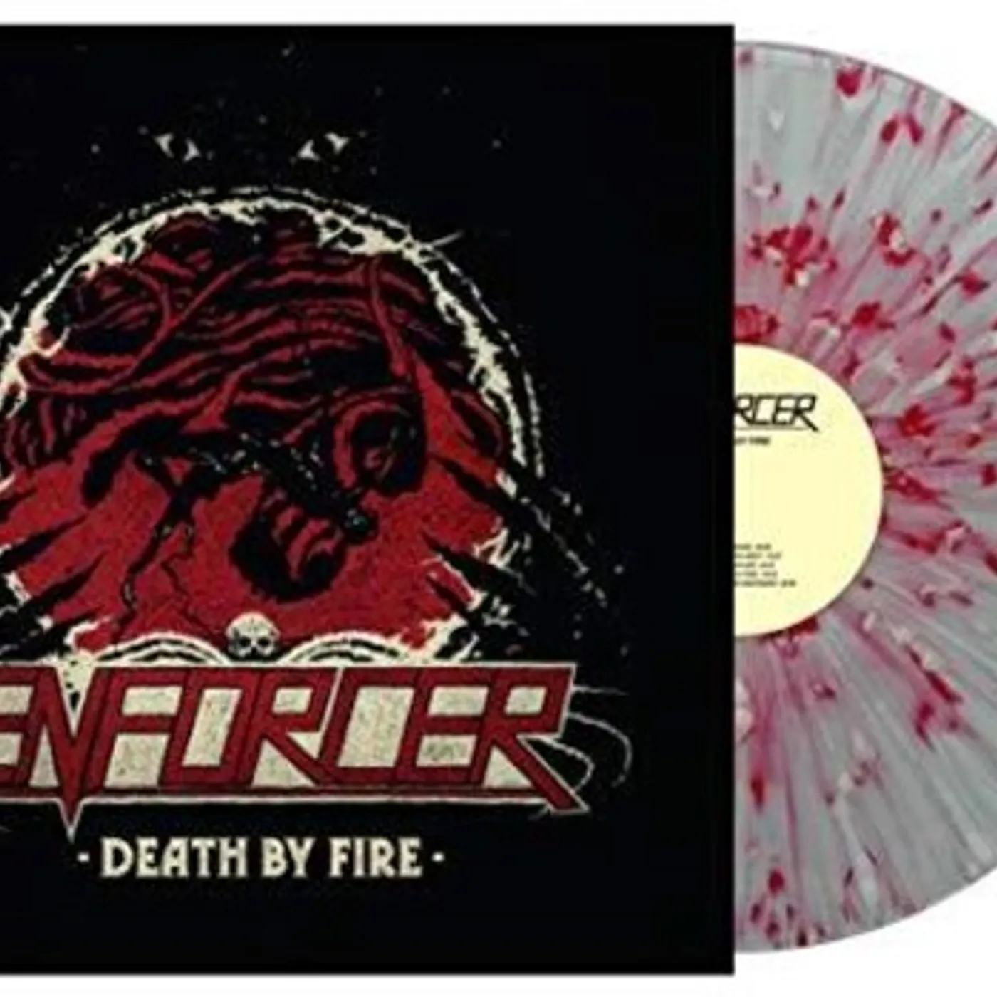 Enforcer Death By Fire Vinyl Record
