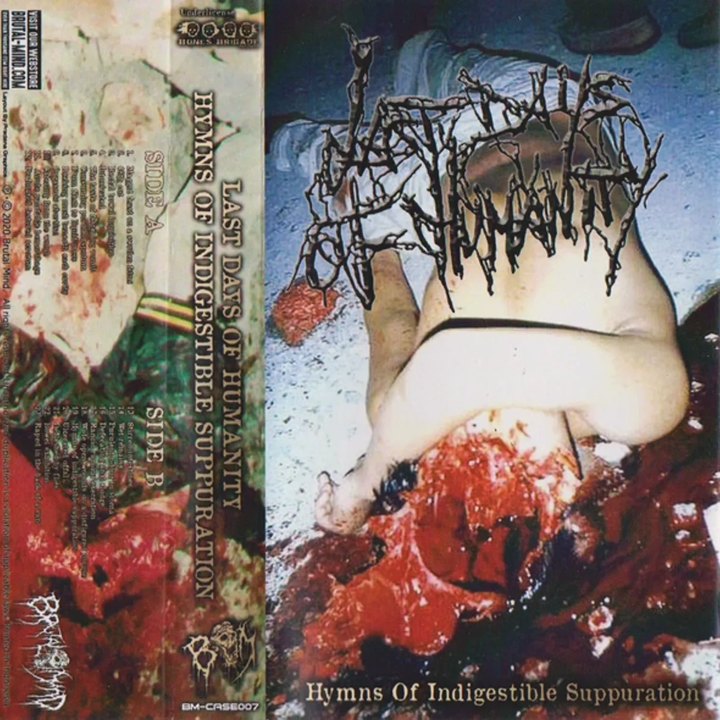 Last Days Of Humanity HYMNS OF INDIGESTIBLE SUPPURATION CD