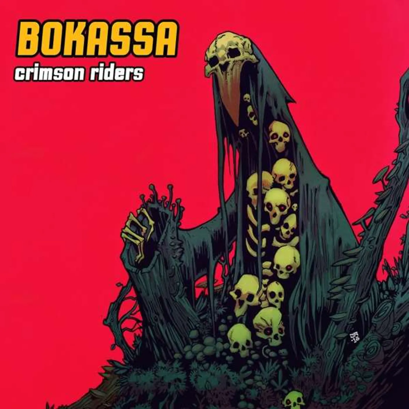Bokassa Crimson Riders Vinyl Record