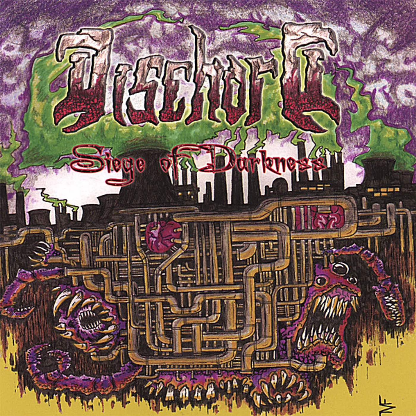 Dischord SIEGE OF DARKNESS CD