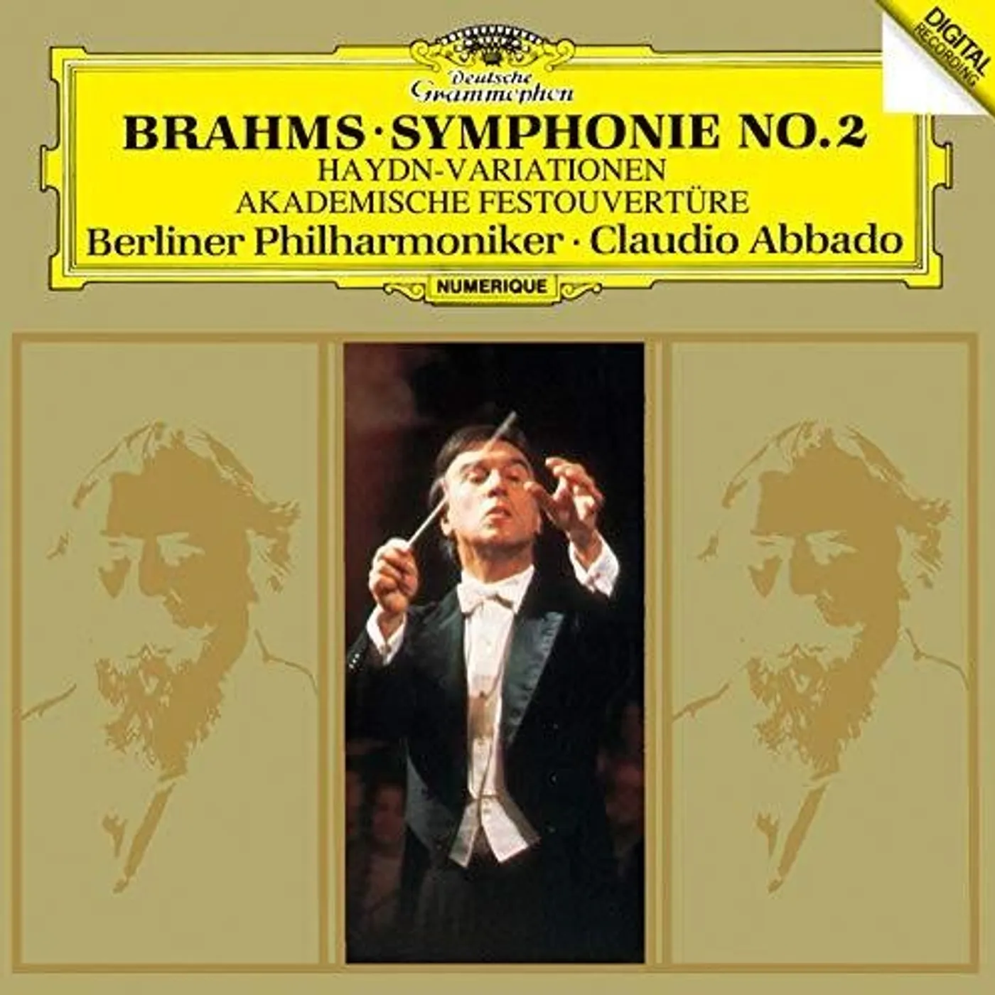 Brahms / Claudio Abbado BRAHMS: SYMPHONY 2 / HAYDN VARIATIONS ETC CD