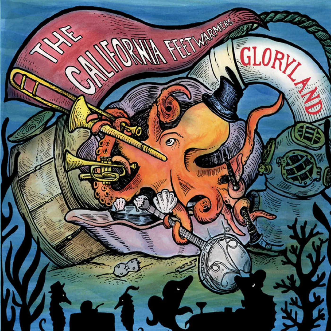 California Feetwarmers GLORYLAND CD