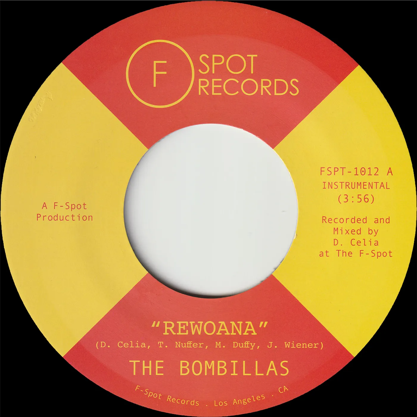 The Bombillas REWOANA / YA Vinyl Record